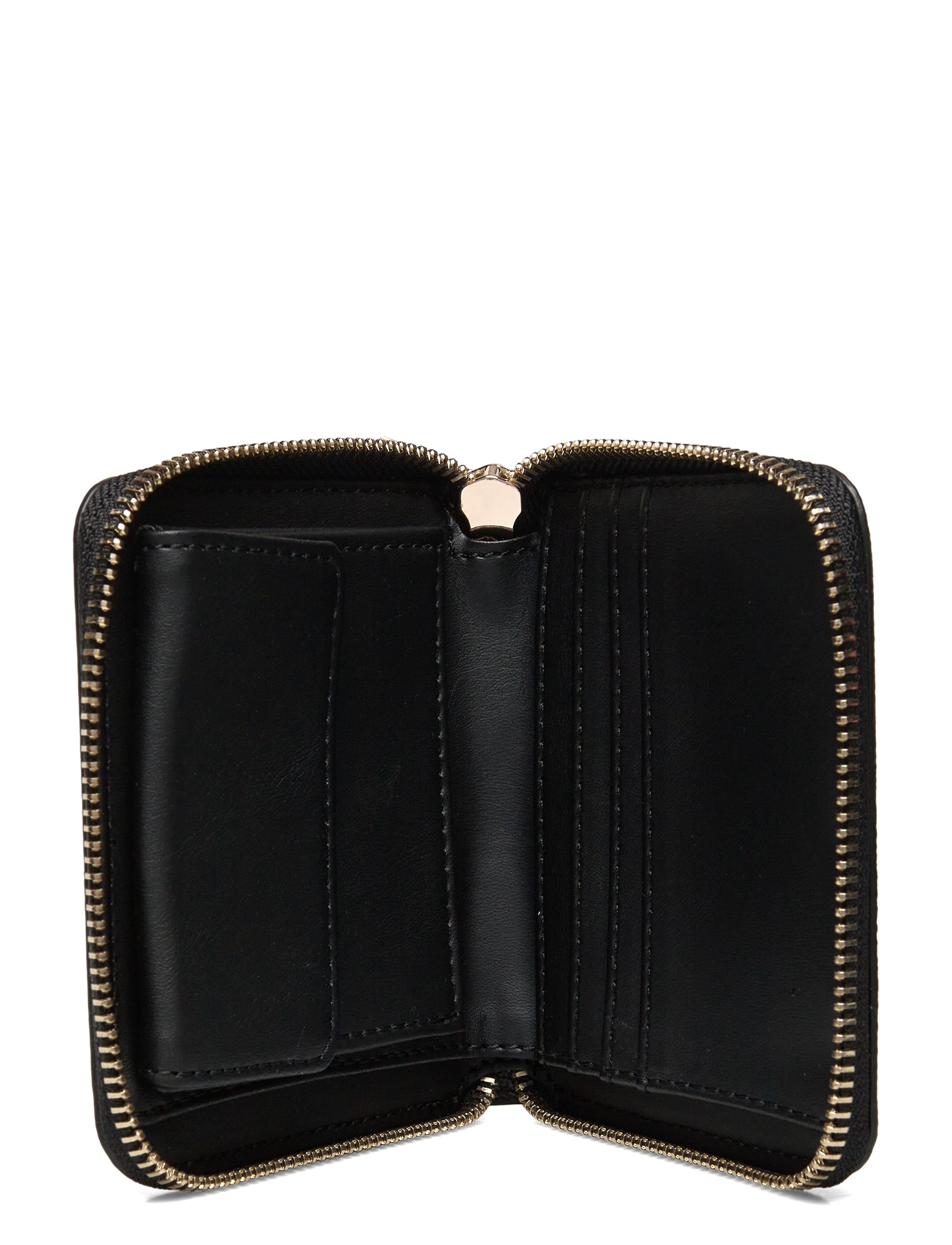GUESS - LAUREL SLG SMALL ZIP AROUND - coal logo - 3