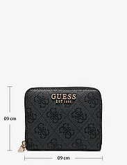 GUESS - LAUREL SLG SMALL ZIP AROUND - lowest prices - coal logo - 4