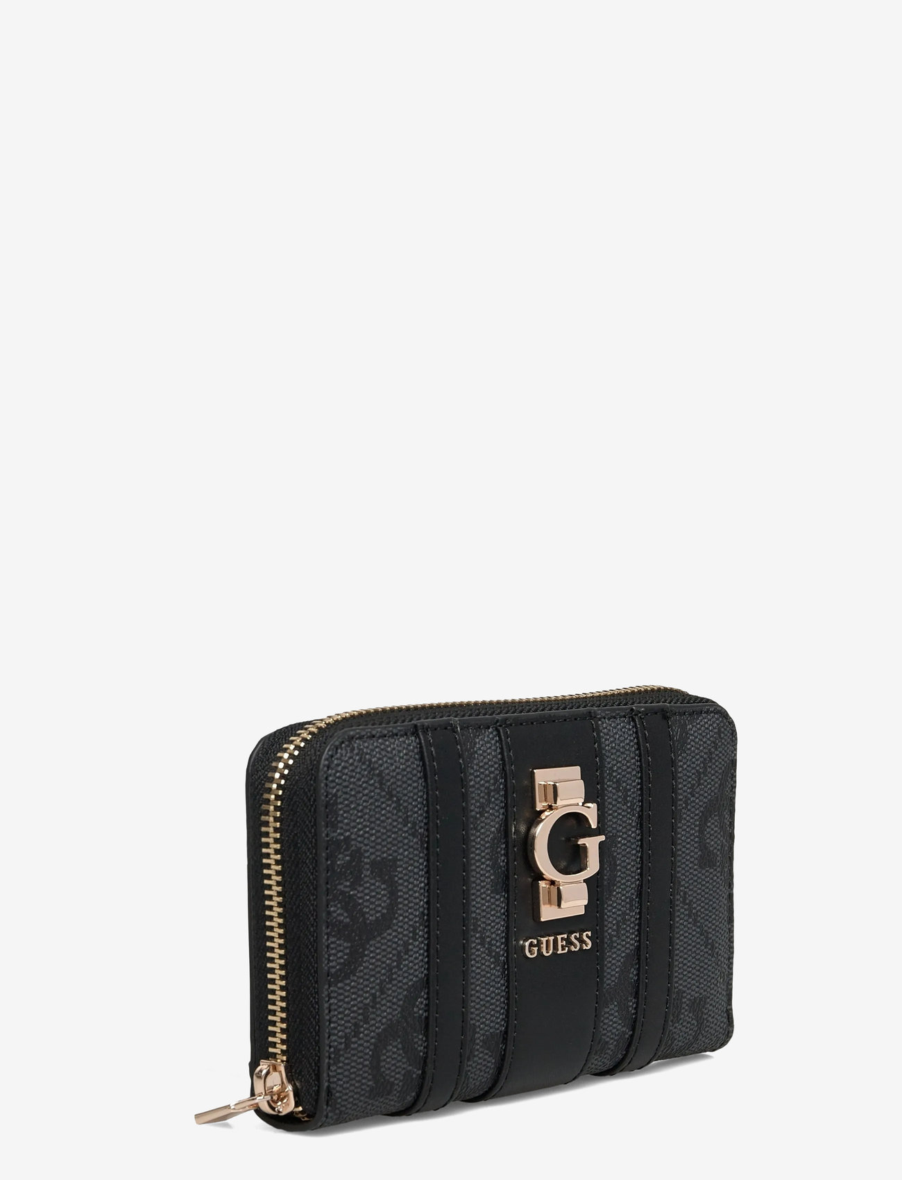 GUESS - ERENIA SLG MEDIUM ZIP AROUND - naised - coal logo - 2