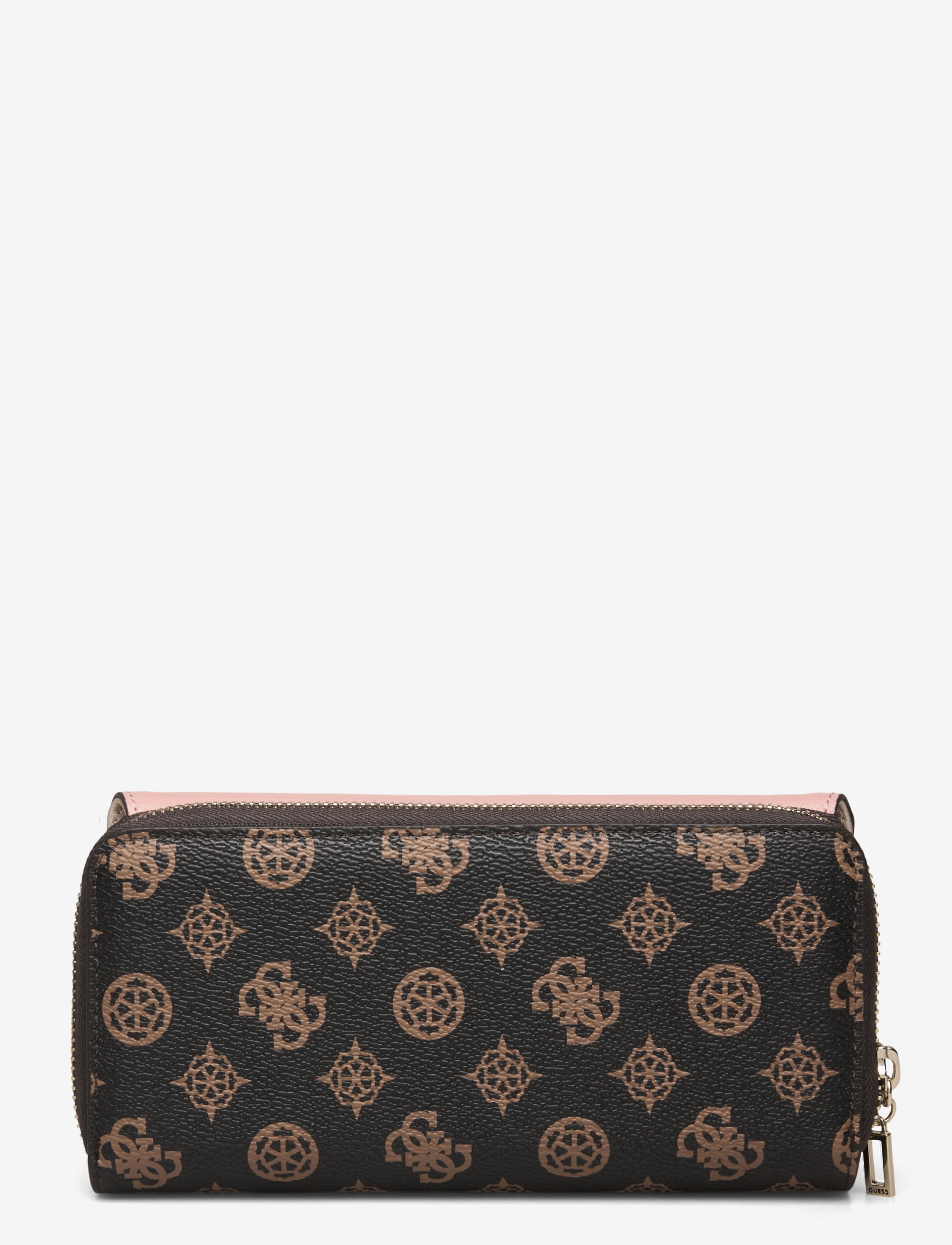 GUESS - MADDY SLG LRG CLUTCH ORGANIZER - brown/blush - 1