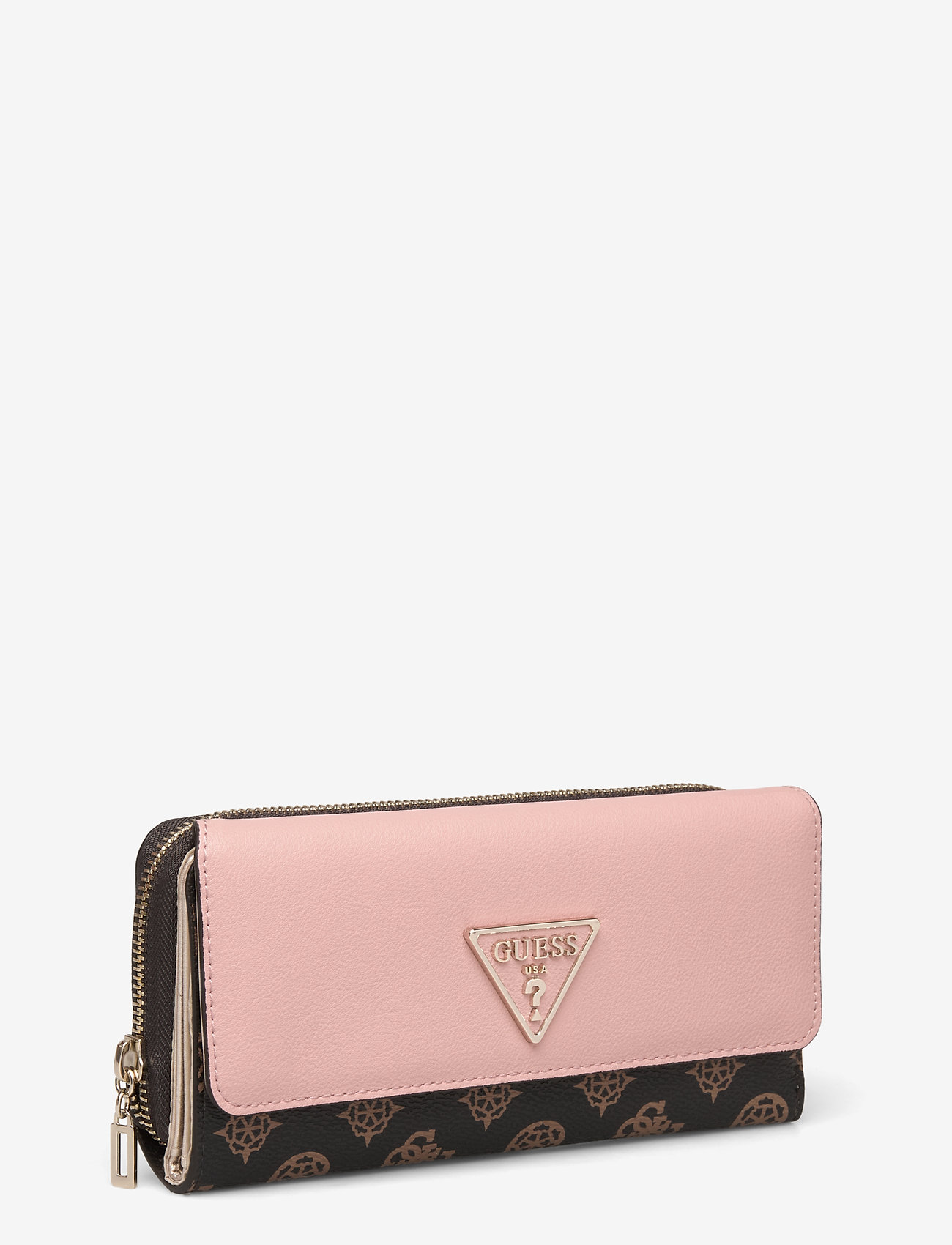 GUESS - MADDY SLG LRG CLUTCH ORGANIZER - brown/blush - 2
