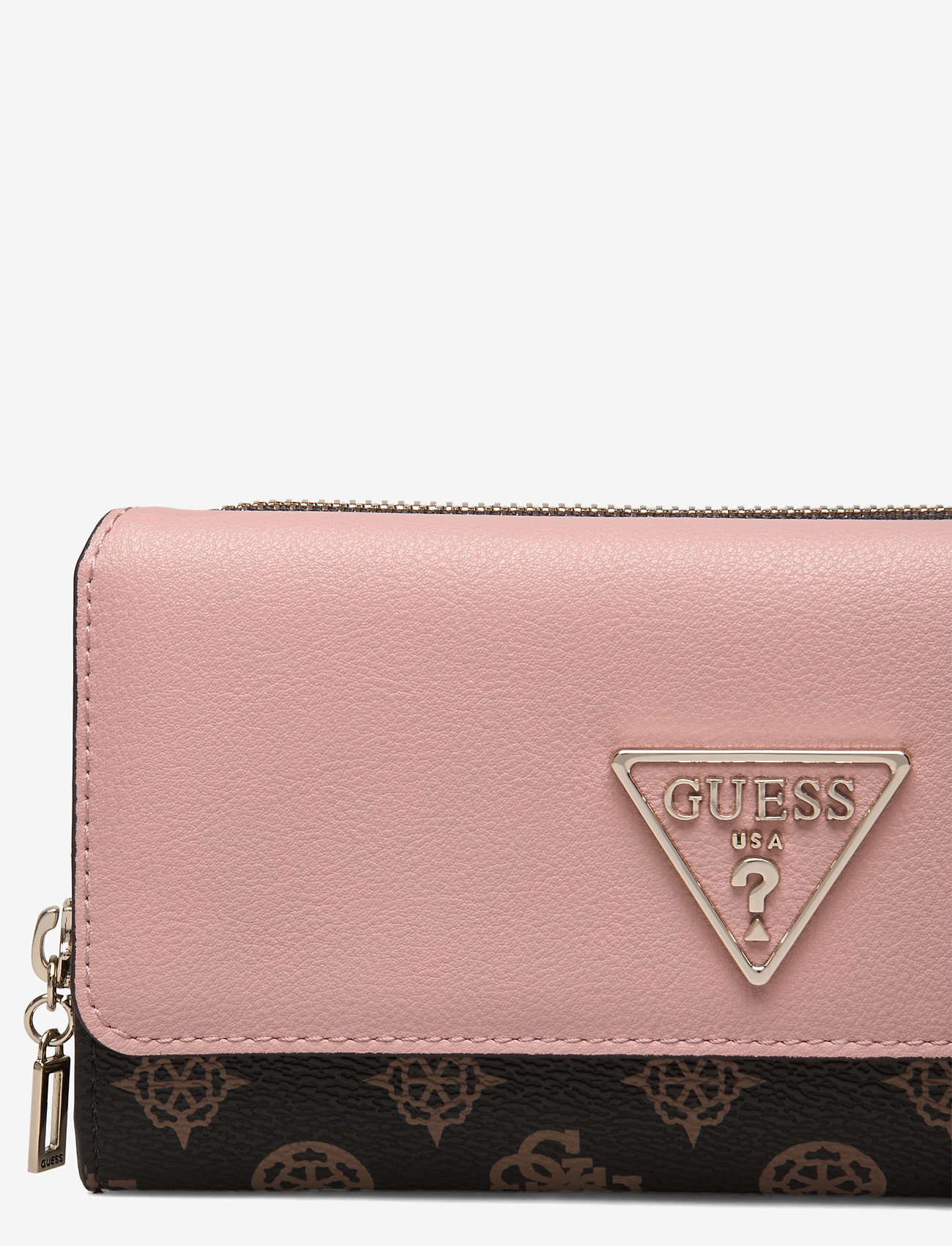GUESS - MADDY SLG LRG CLUTCH ORGANIZER - brown/blush - 3