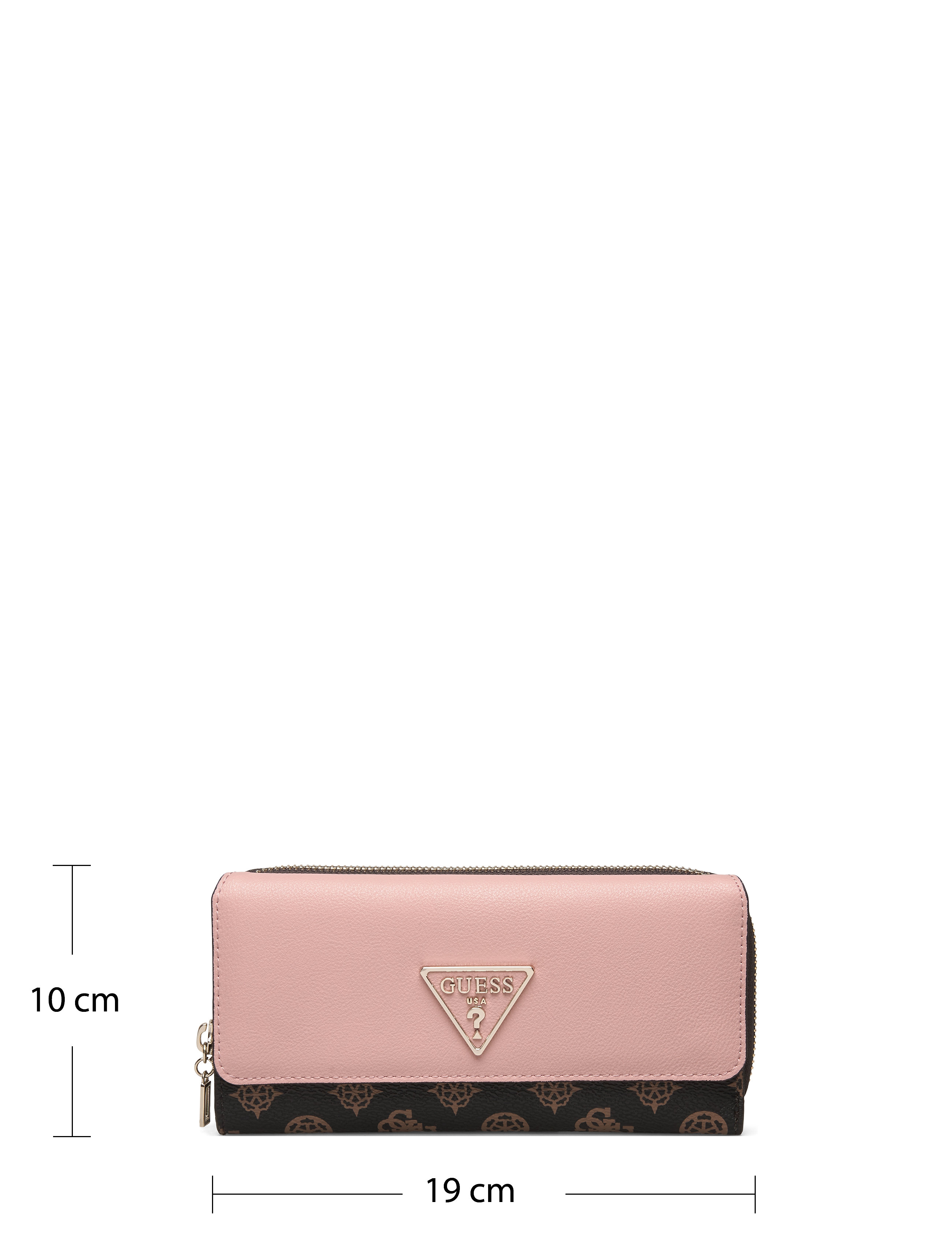 GUESS - MADDY SLG LRG CLUTCH ORGANIZER - brown/blush - 5