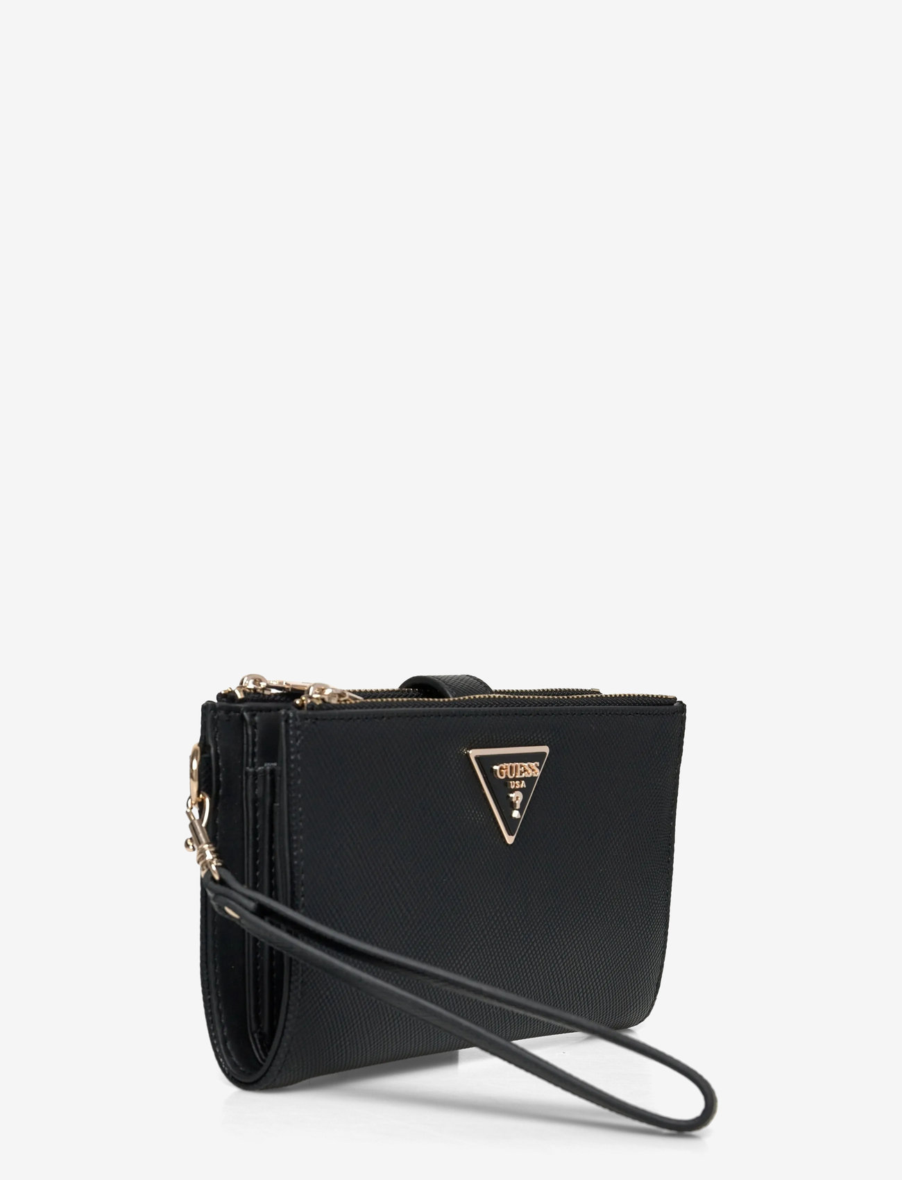 GUESS - LAUREL II SLG DBL ZIP ORGNZR - portemonnaies - black - 2
