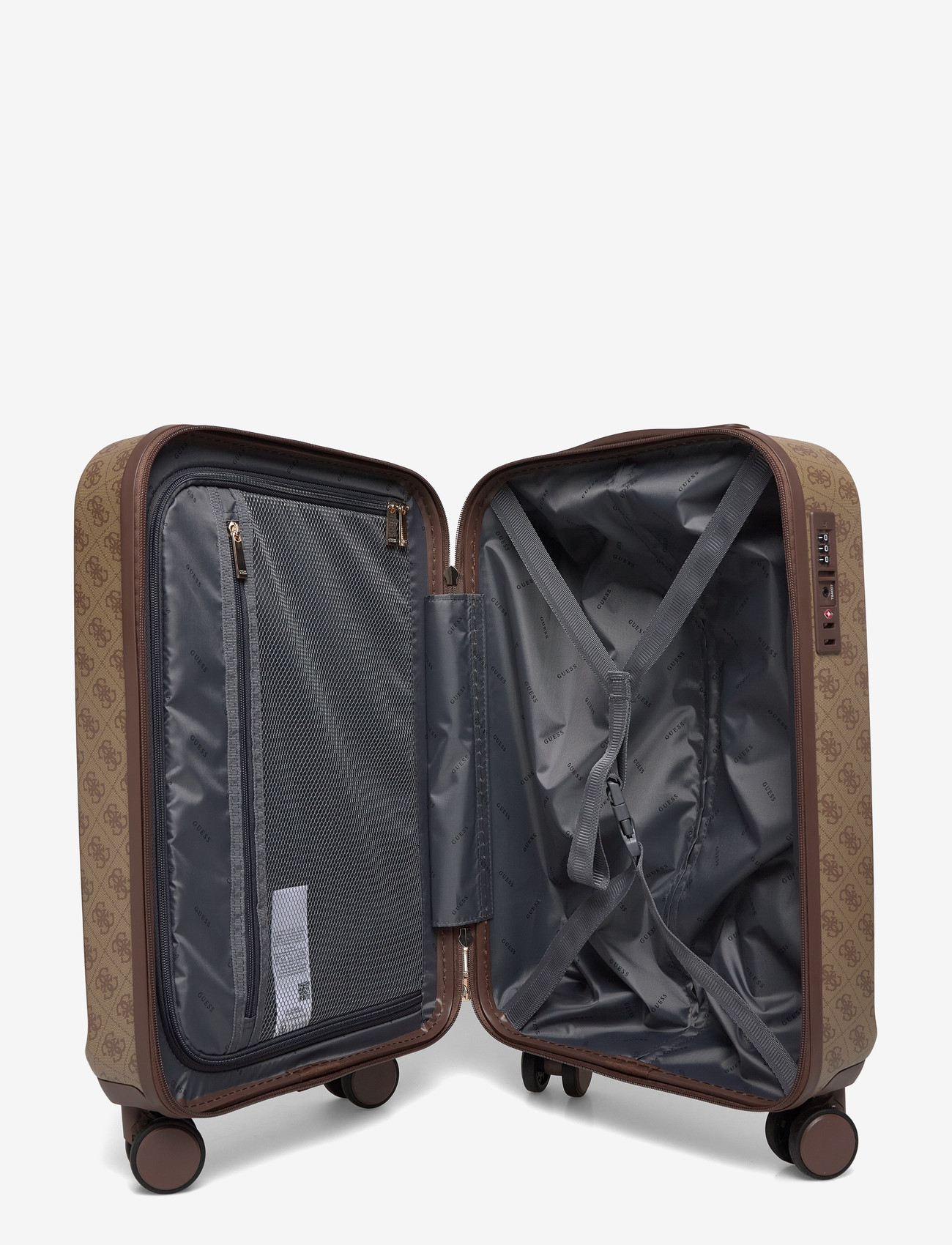GUESS - LATONA 18 IN 8-WHEELER - koffer - latte logo - 3