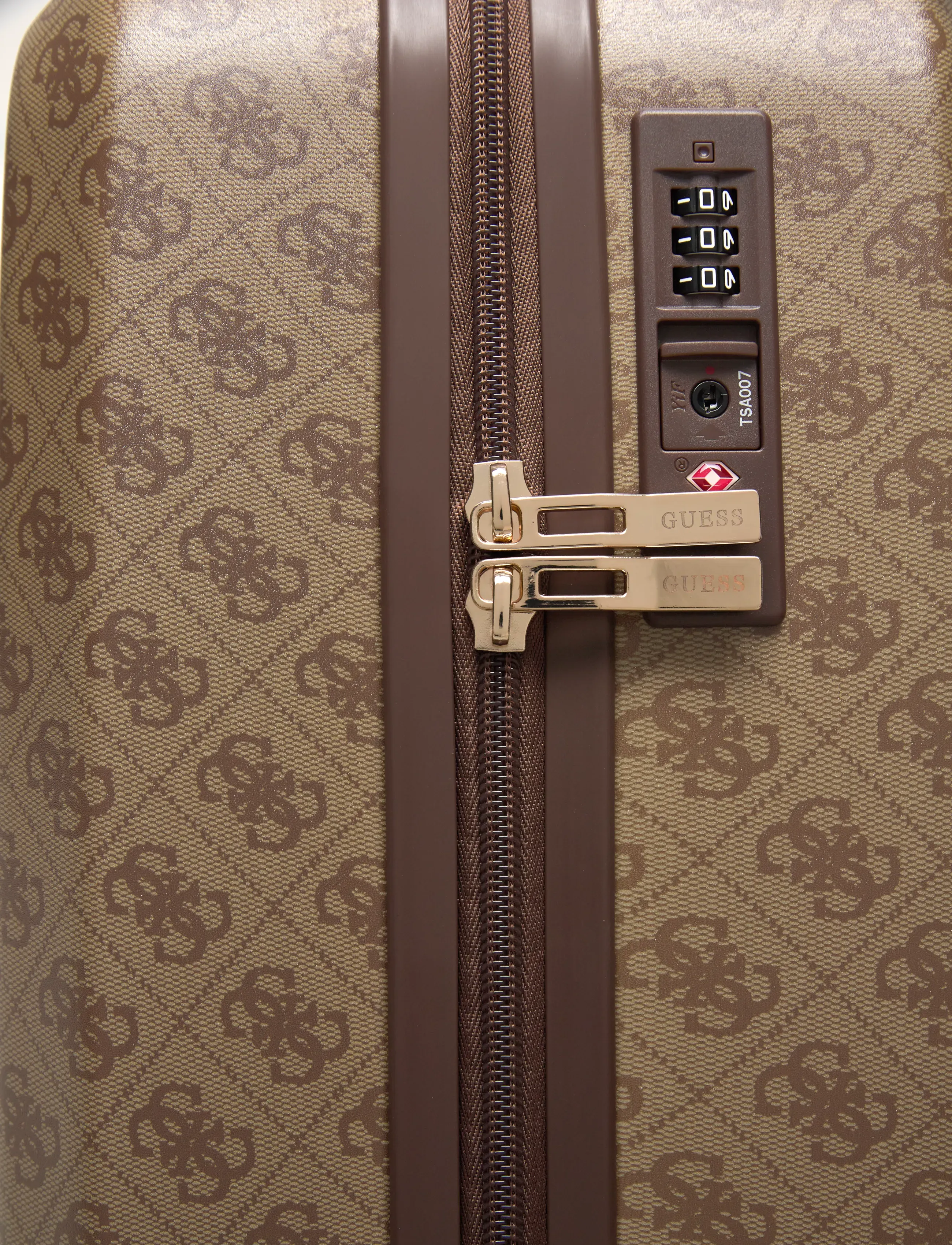 GUESS - LATONA 18 IN 8-WHEELER - valises - latte logo - 5
