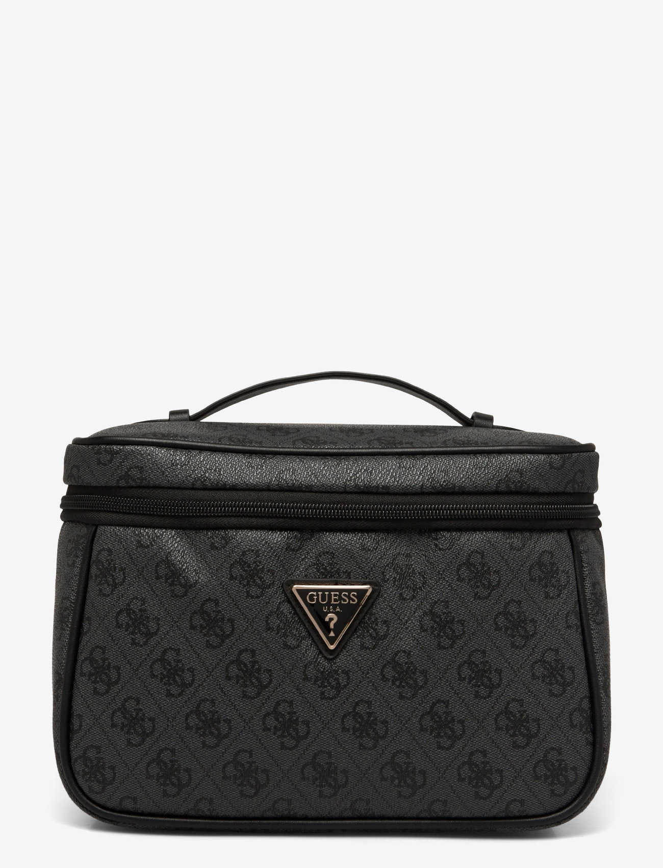 GUESS - JESCO TOILETRY TRAIN CASE - coal - 0