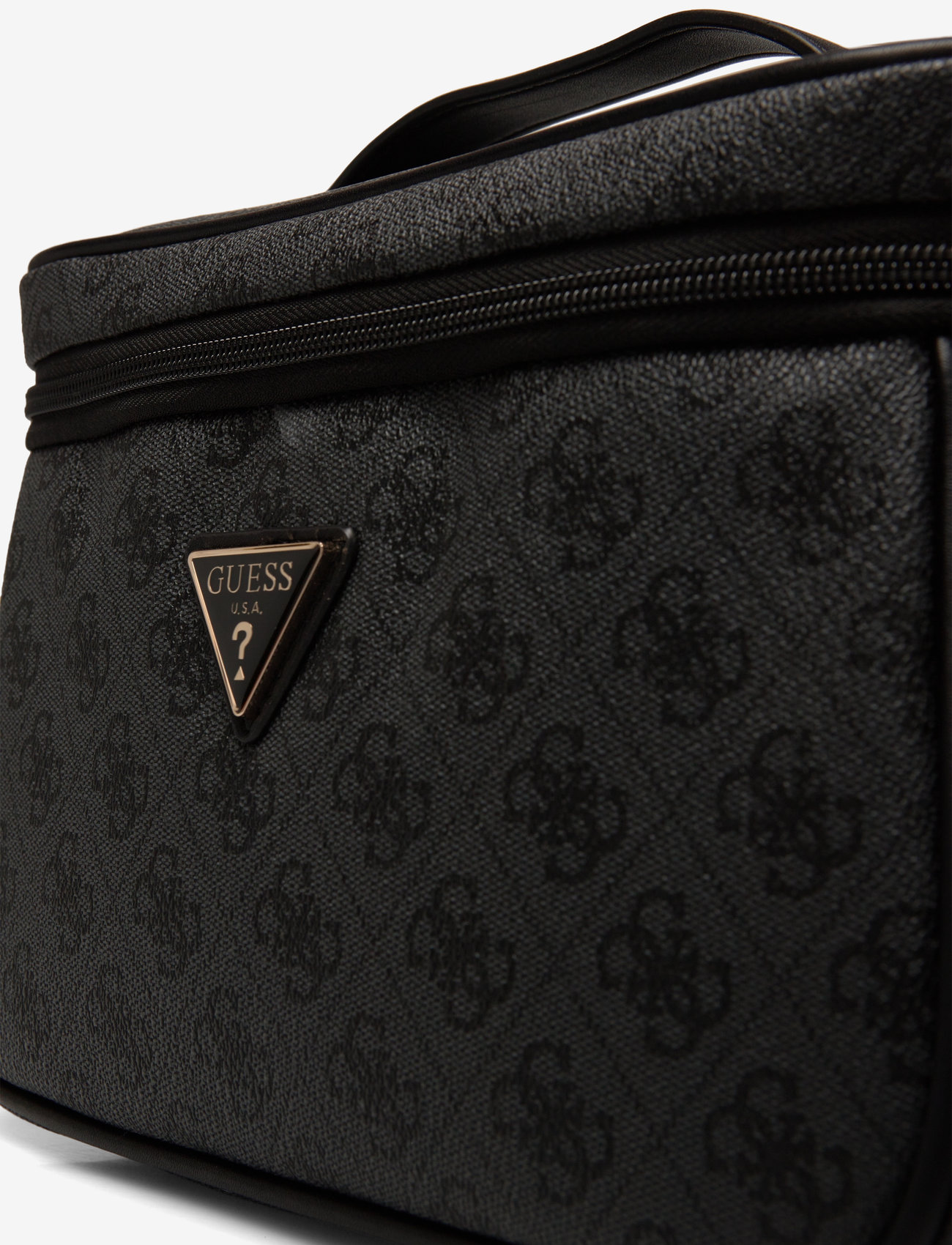 GUESS - JESCO TOILETRY TRAIN CASE - coal - 3