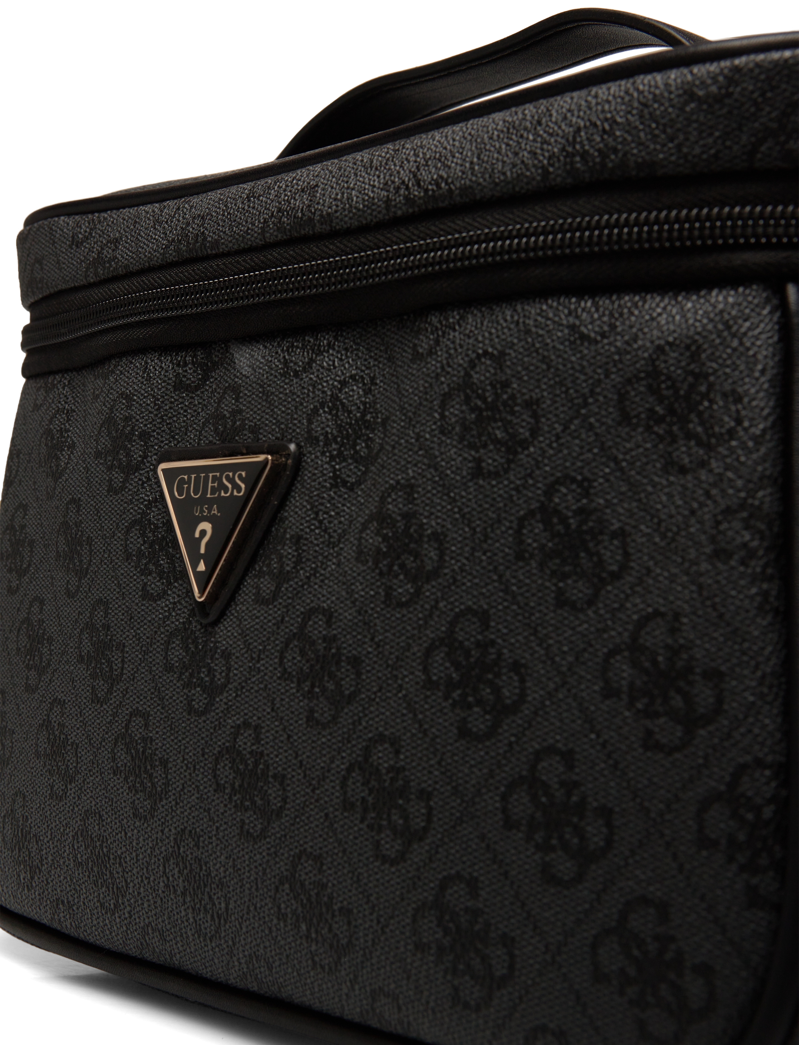 GUESS - JESCO TOILETRY TRAIN CASE - coal - 3
