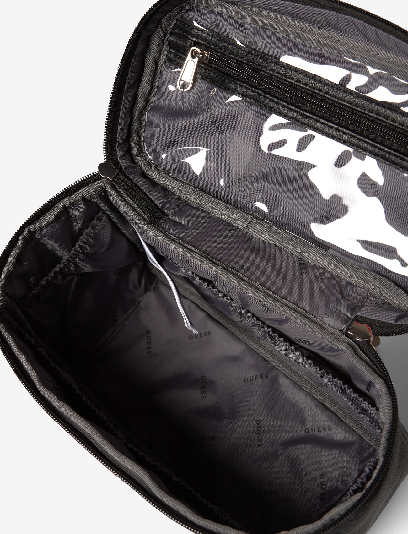 GUESS - JESCO TOILETRY TRAIN CASE - coal - 4