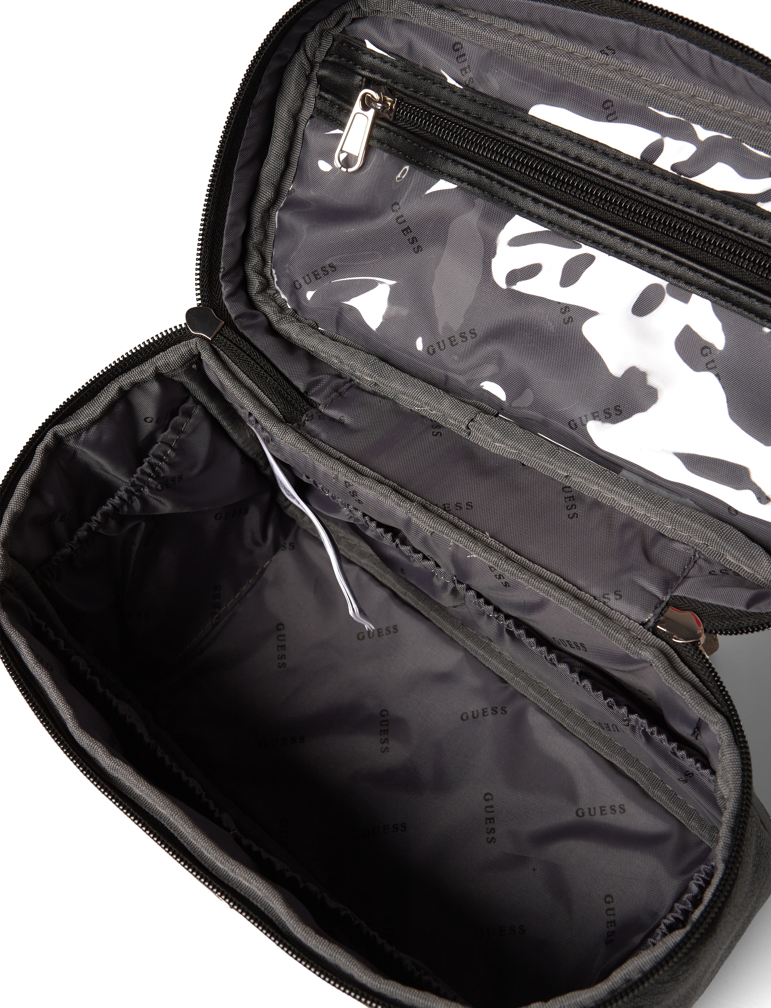 GUESS - JESCO TOILETRY TRAIN CASE - coal - 4
