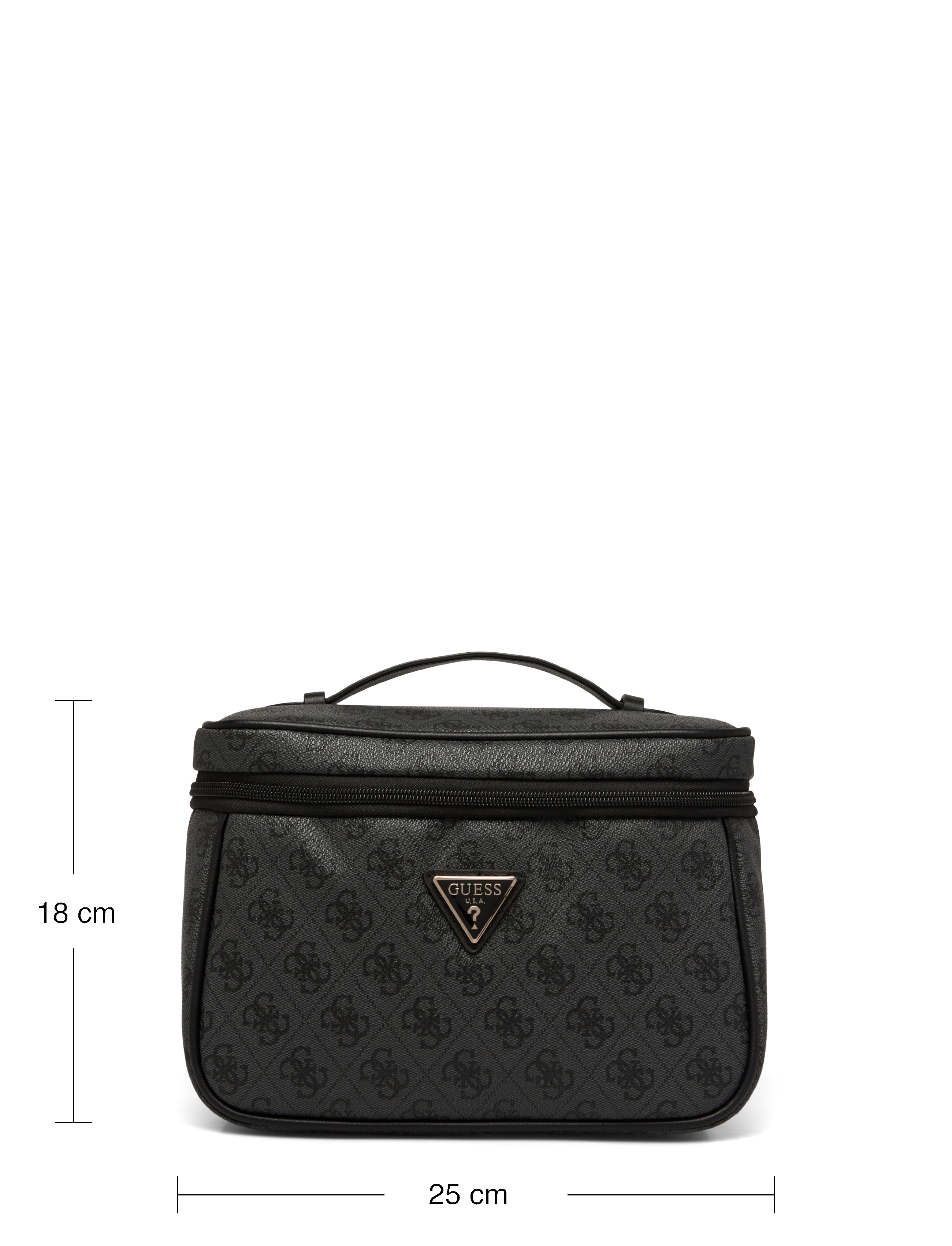 GUESS - JESCO TOILETRY TRAIN CASE - coal - 5