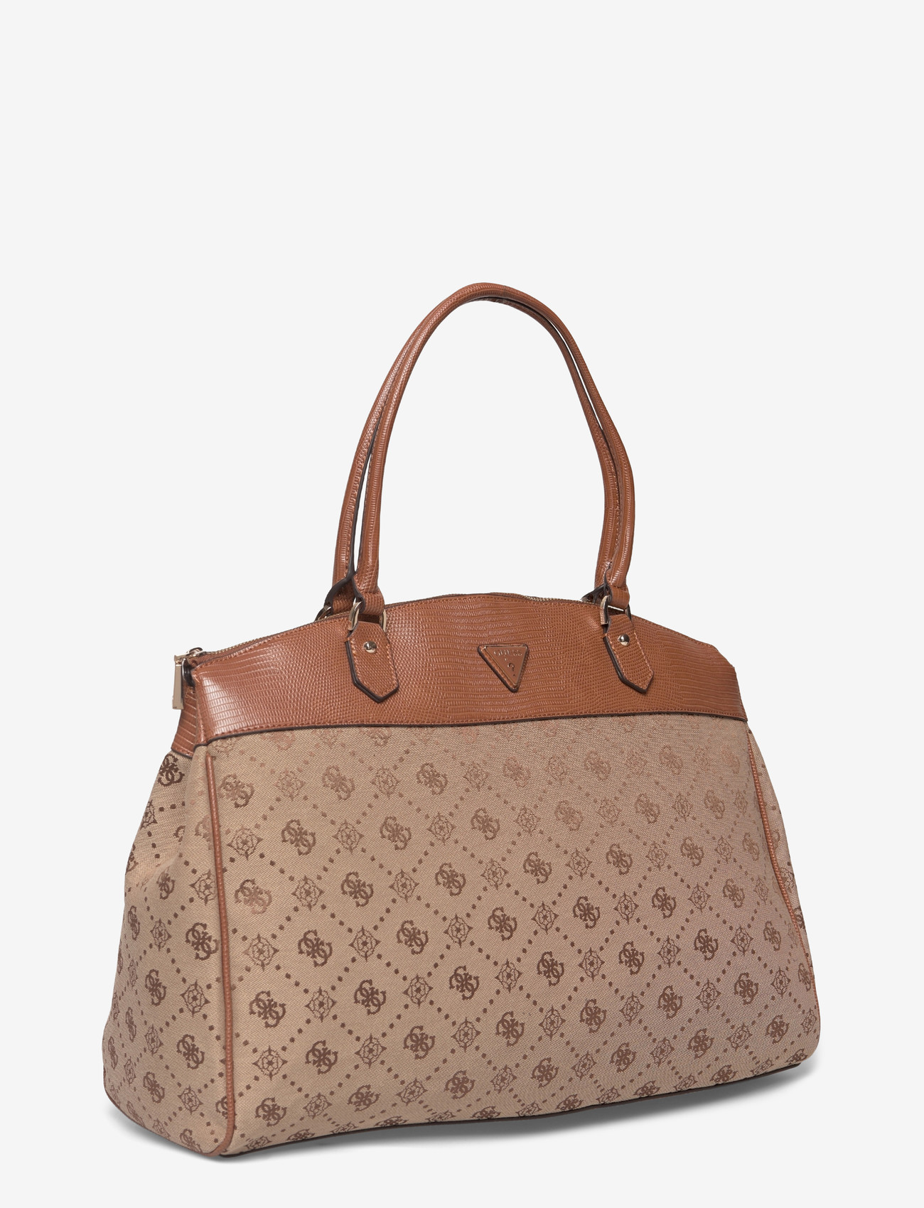 GUESS - MELINDA LOGO DELUXE DOME TOTE - spesielle anledninger - latte logo - 2