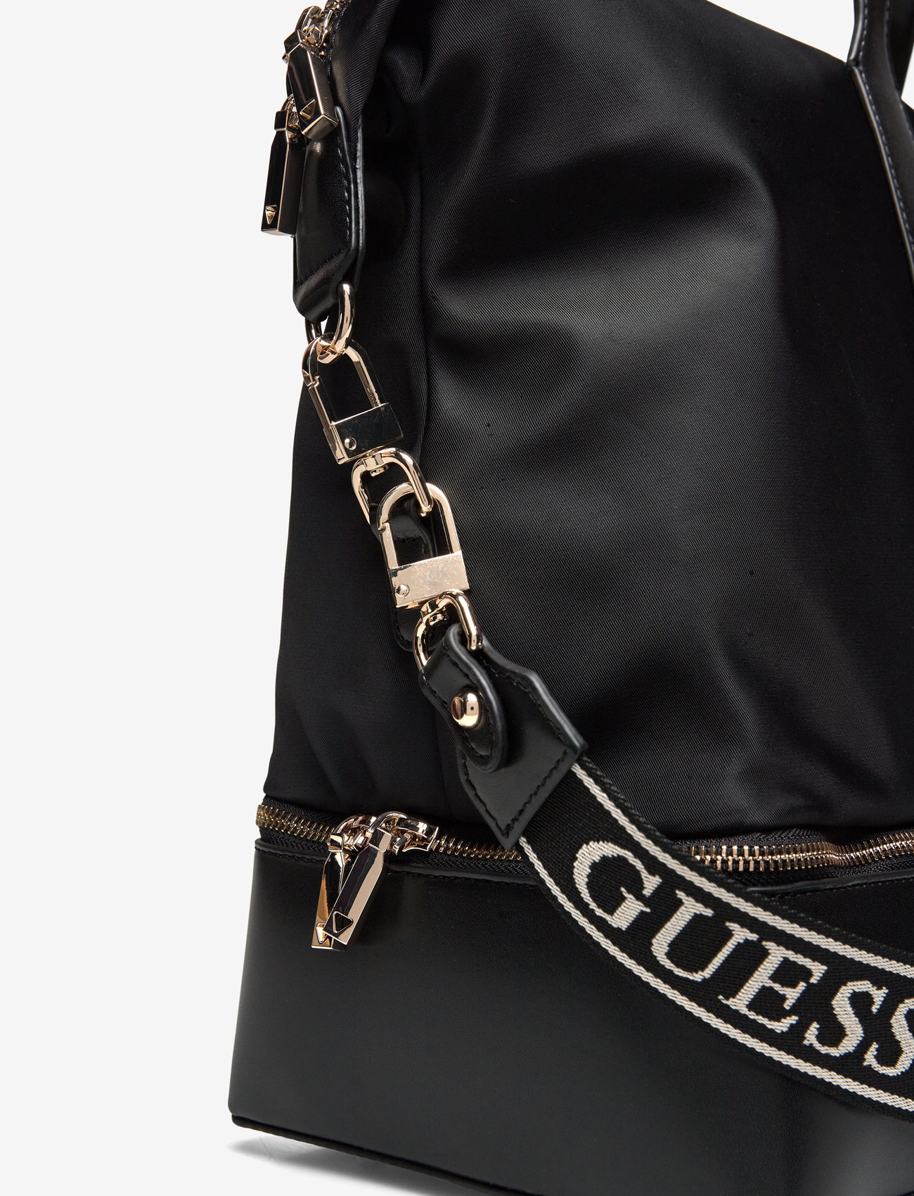 GUESS - G WAVE ZIP BOTTOM DUFFEL - black - 3