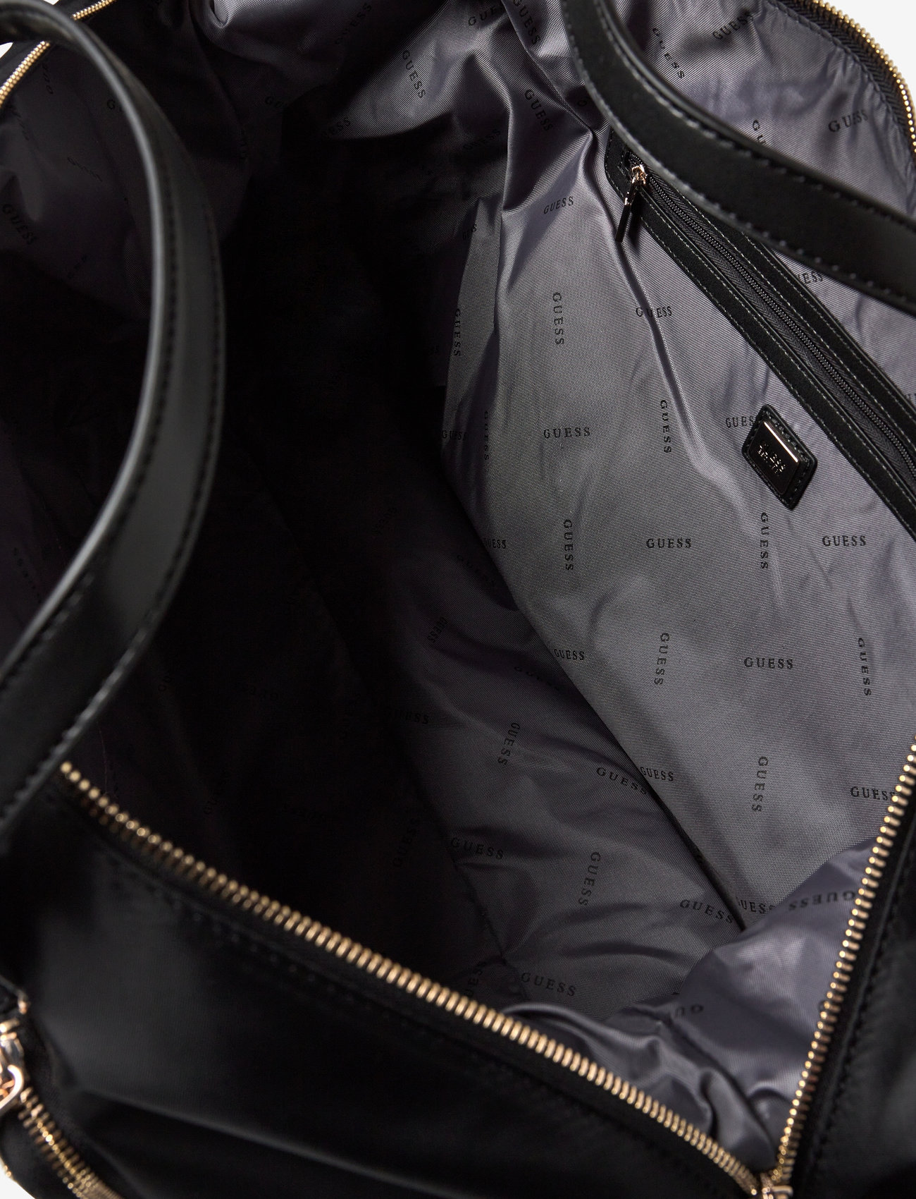 GUESS - G WAVE ZIP BOTTOM DUFFEL - black - 4