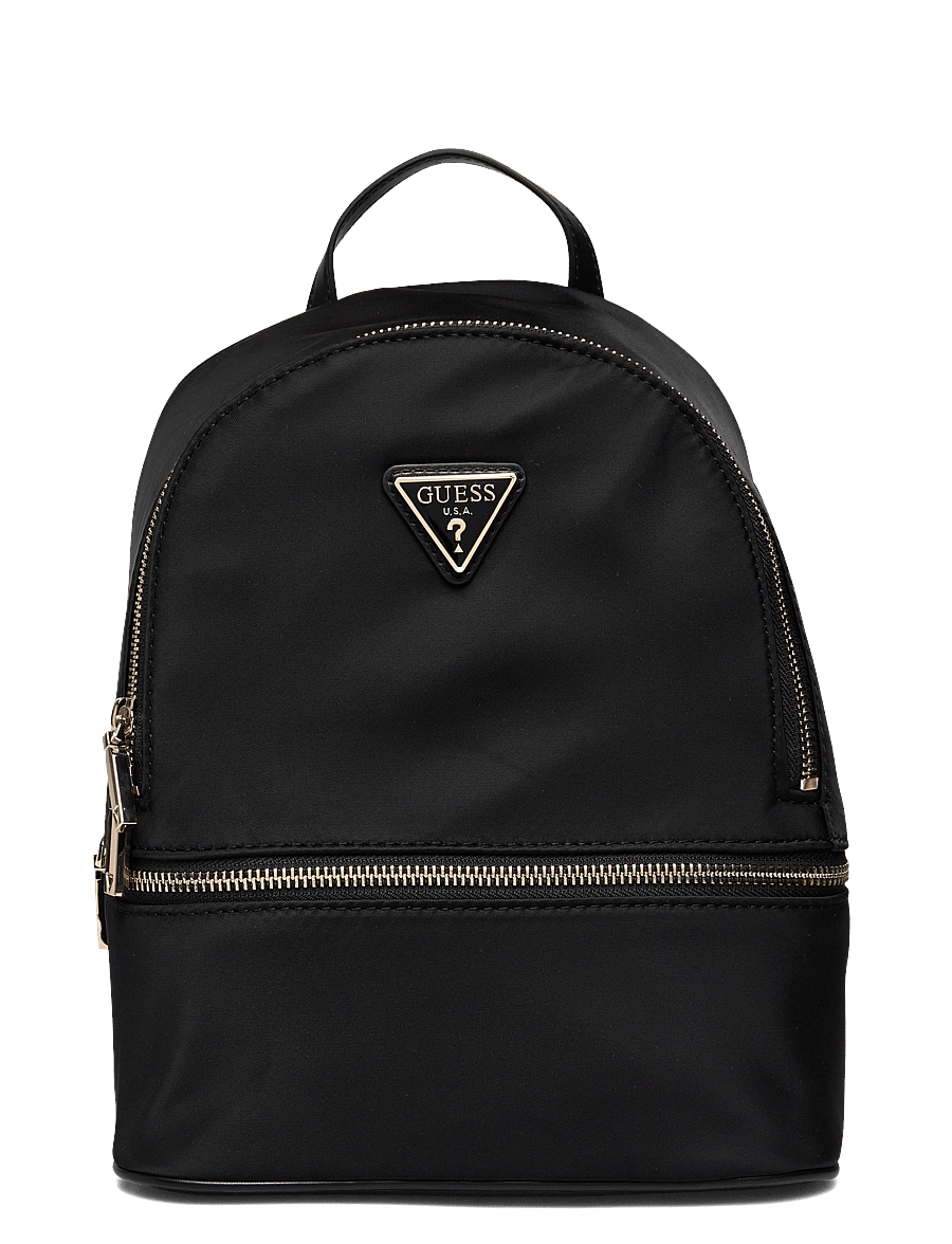 GUESS - FOLLIE SMALL BACKPACK - rucksäcke - black - 0
