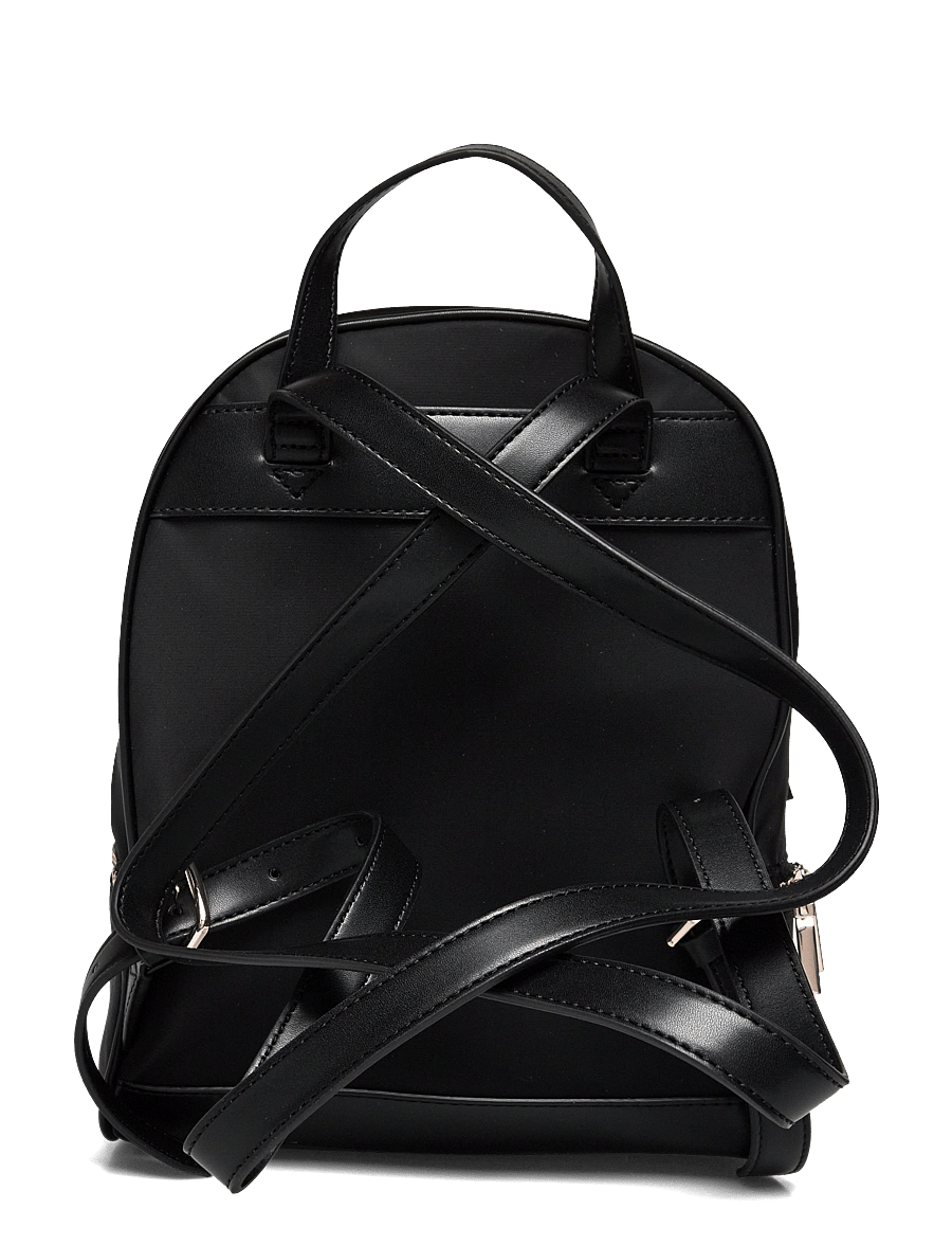 GUESS - FOLLIE SMALL BACKPACK - rucksäcke - black - 1