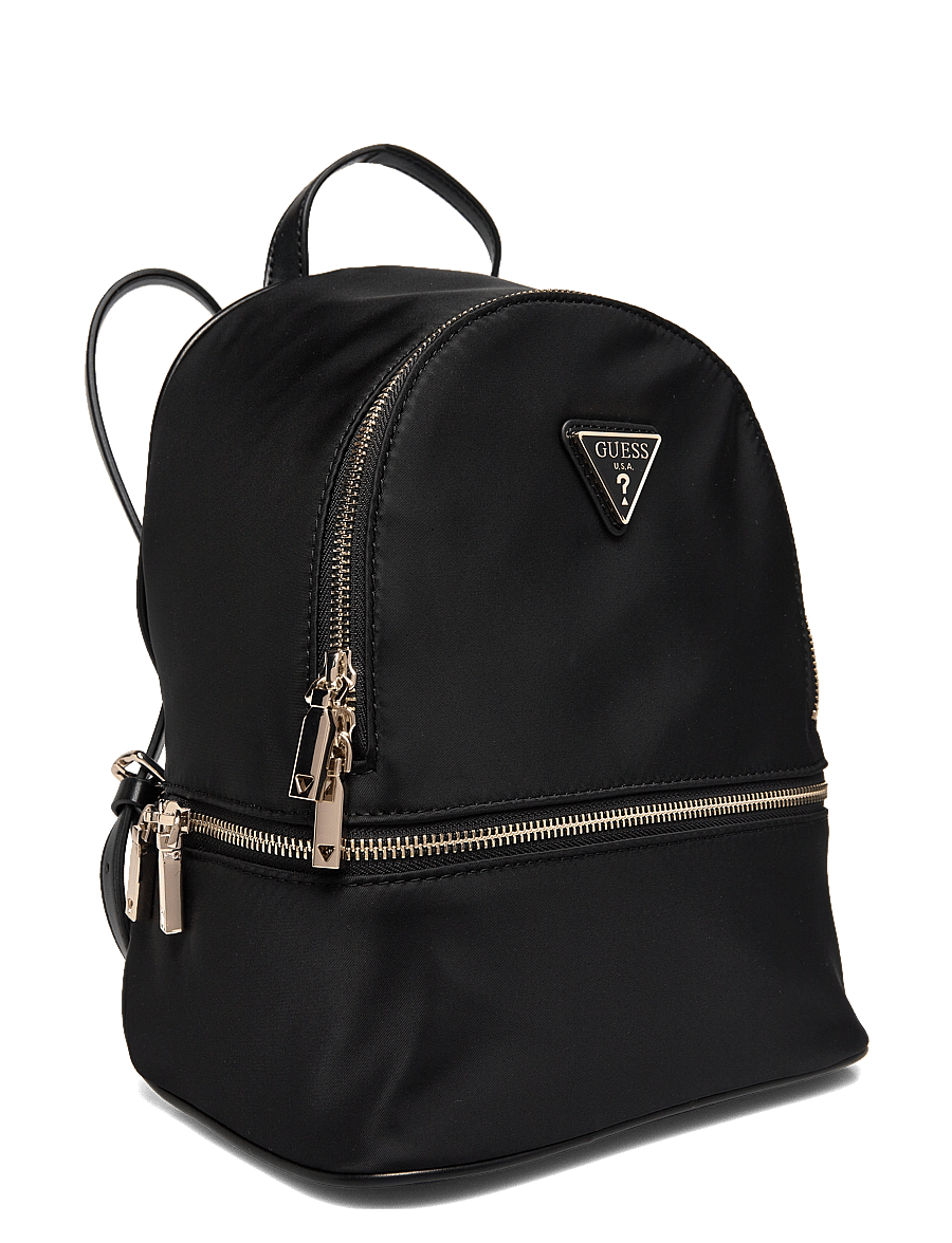 GUESS - FOLLIE SMALL BACKPACK - rucksäcke - black - 3