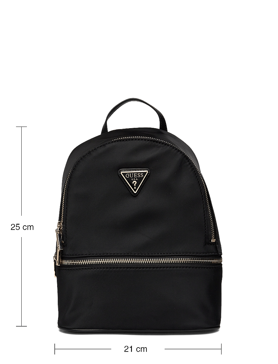 GUESS - FOLLIE SMALL BACKPACK - rucksäcke - black - 5