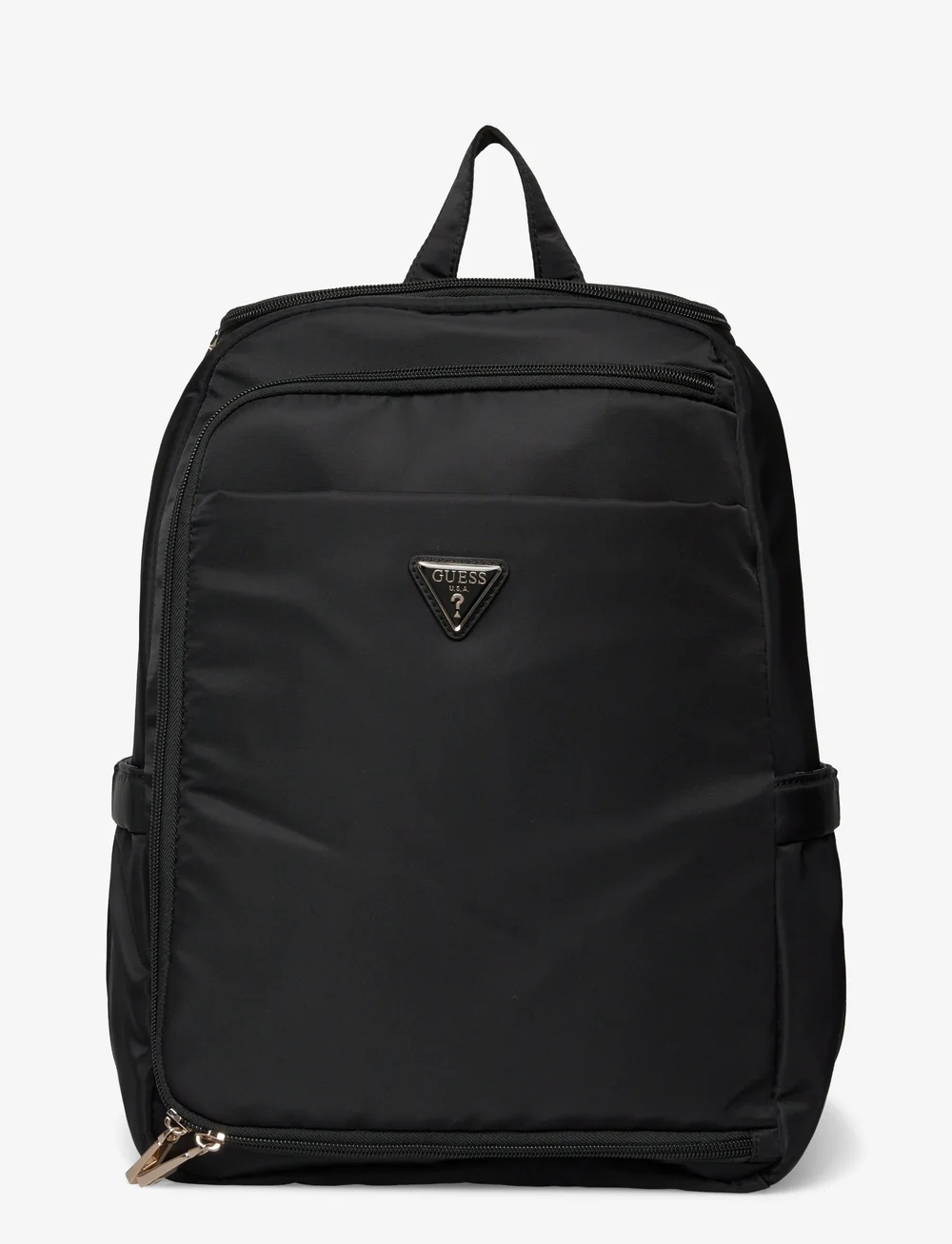 GUESS - FOLLIE U-ZIP BACKPACK - igapäevane stiil - black - 0