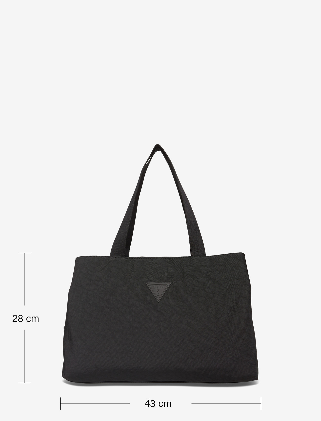 GUESS - GREYJOY TRI COMPARTMENT TOTE - shoppingväskor - black - 3