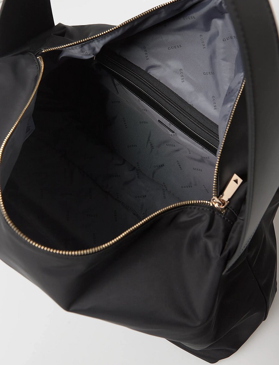 GUESS - FOLLIE OVERSIZED HOBO - mode trends - black - 5