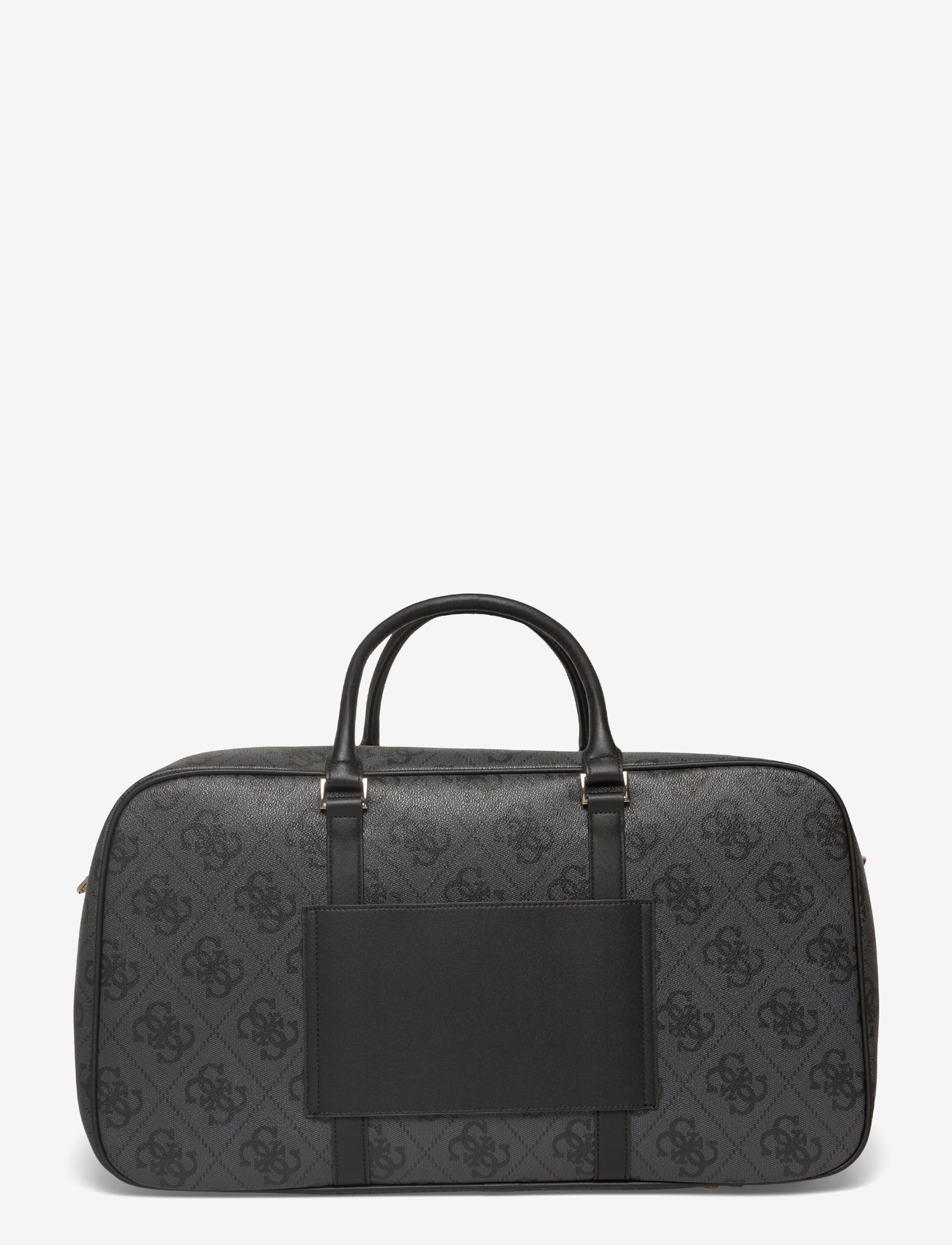 GUESS - BERTA WEEKENDER DUFFLE - weekend bags - coal logo - 1