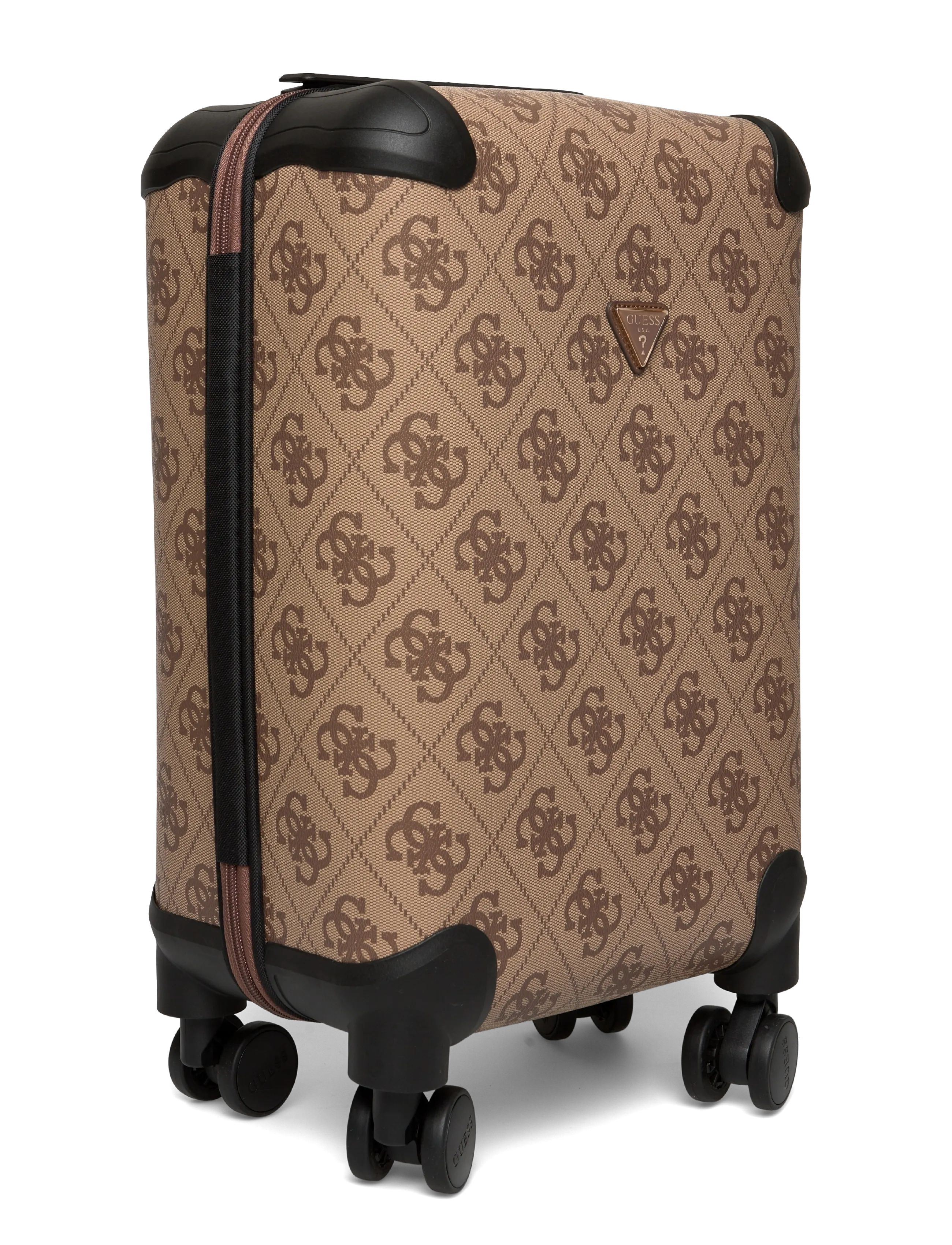 GUESS - BERTA 18 IN 8-WHEELER - latte logo/brown - 2
