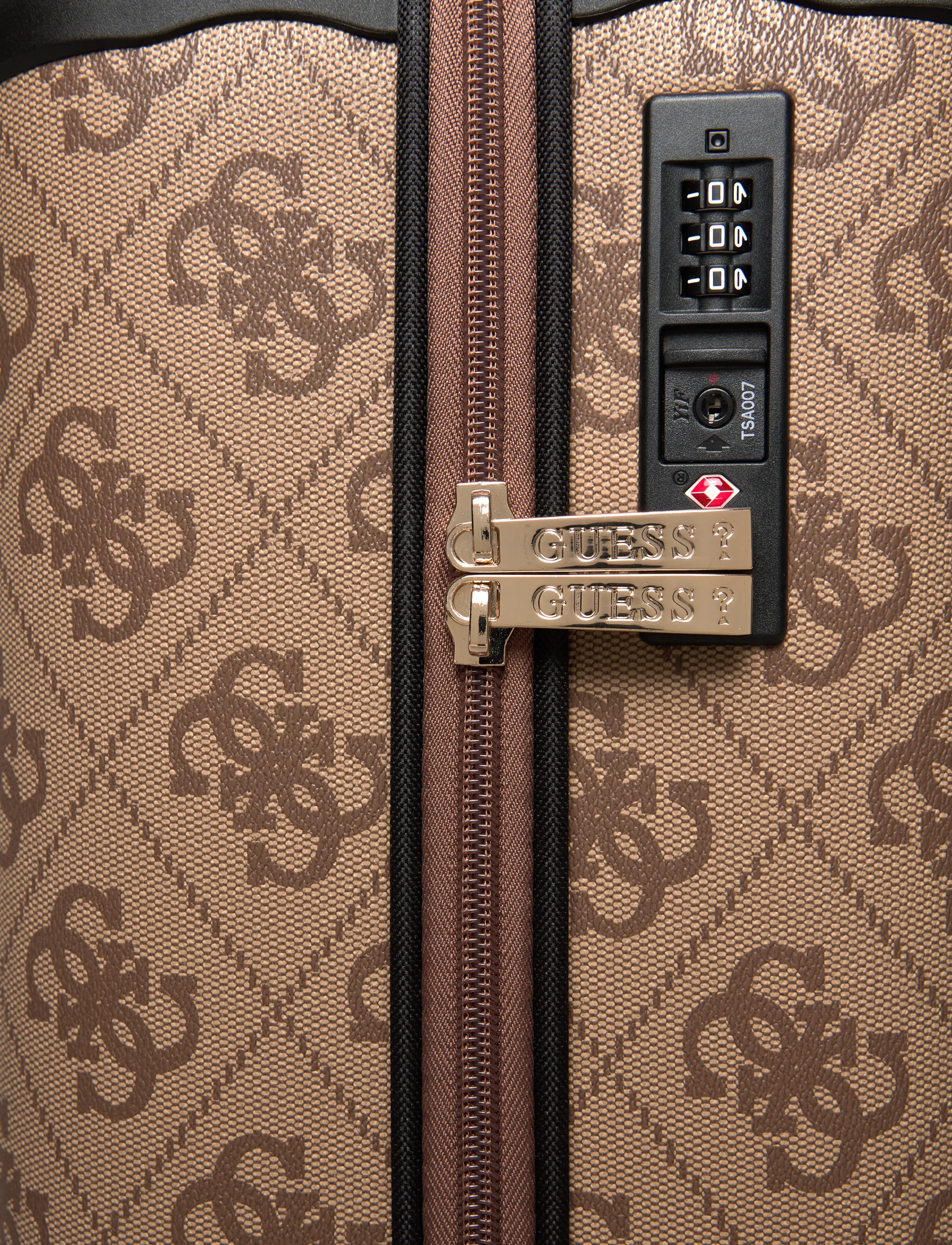 GUESS - BERTA 18 IN 8-WHEELER - latte logo/brown - 3