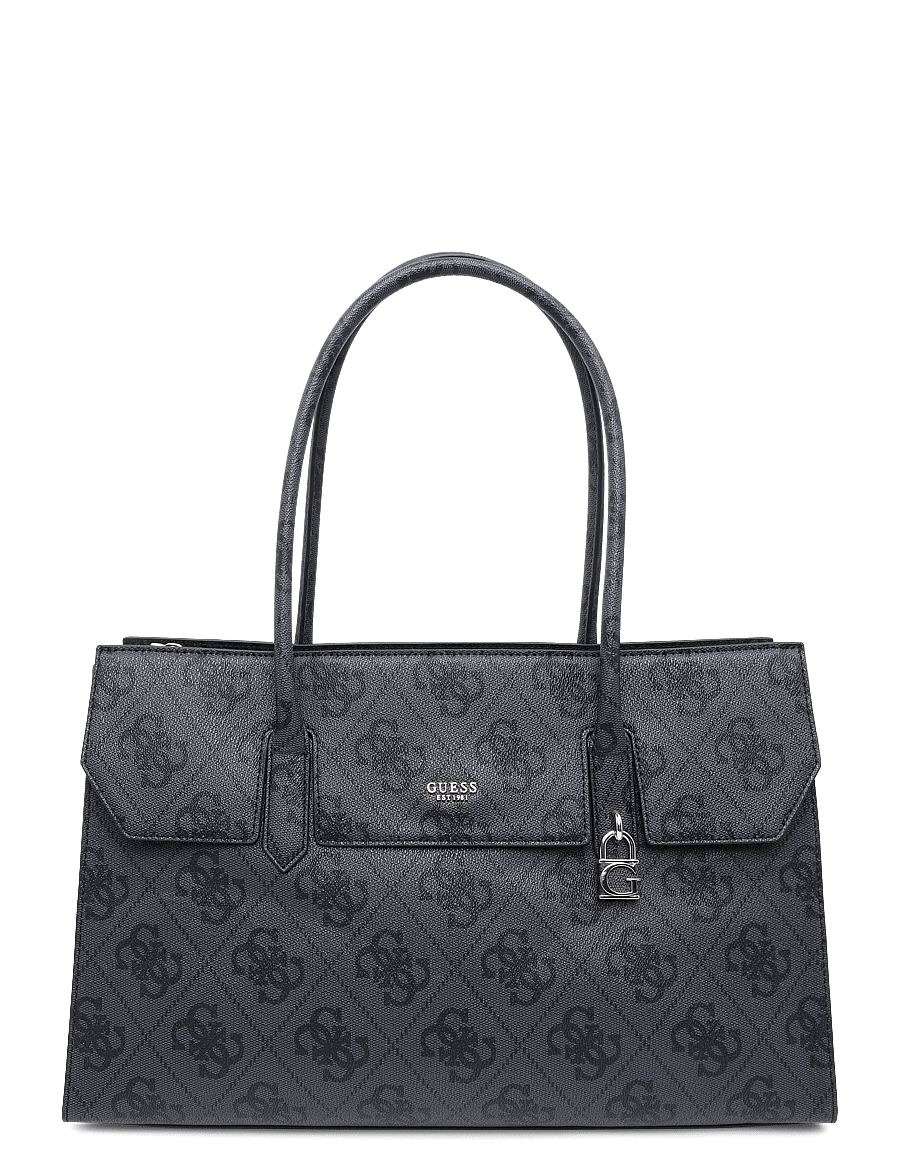 GUESS - KIERA TOTE - kandekotid - coal logo - 0