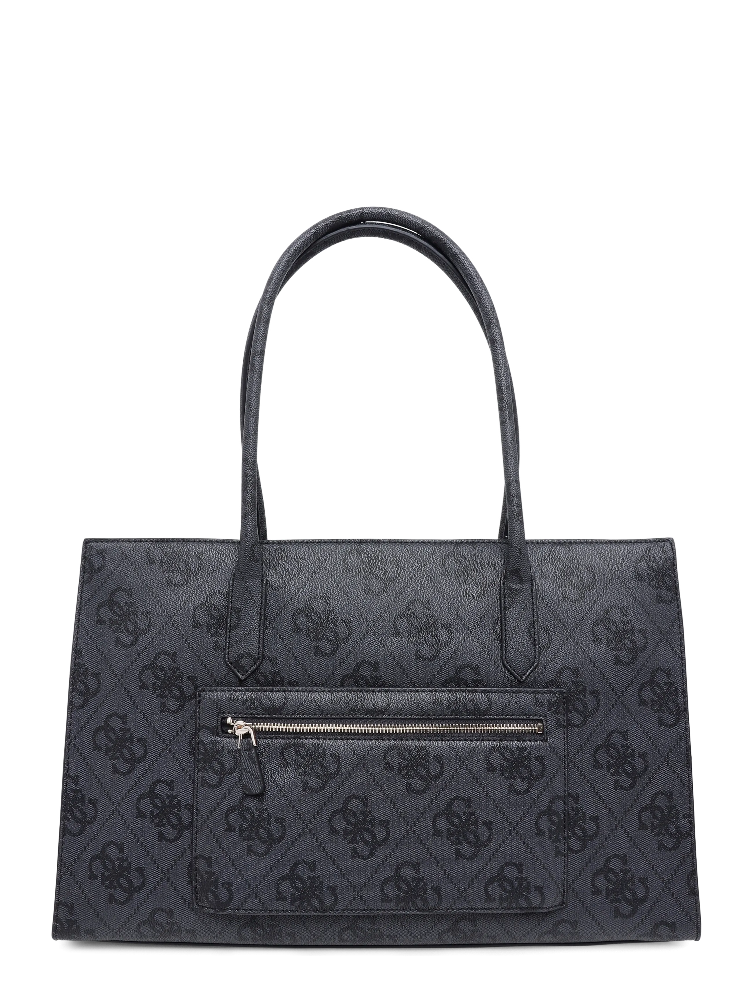 GUESS - KIERA TOTE - coal logo - 1