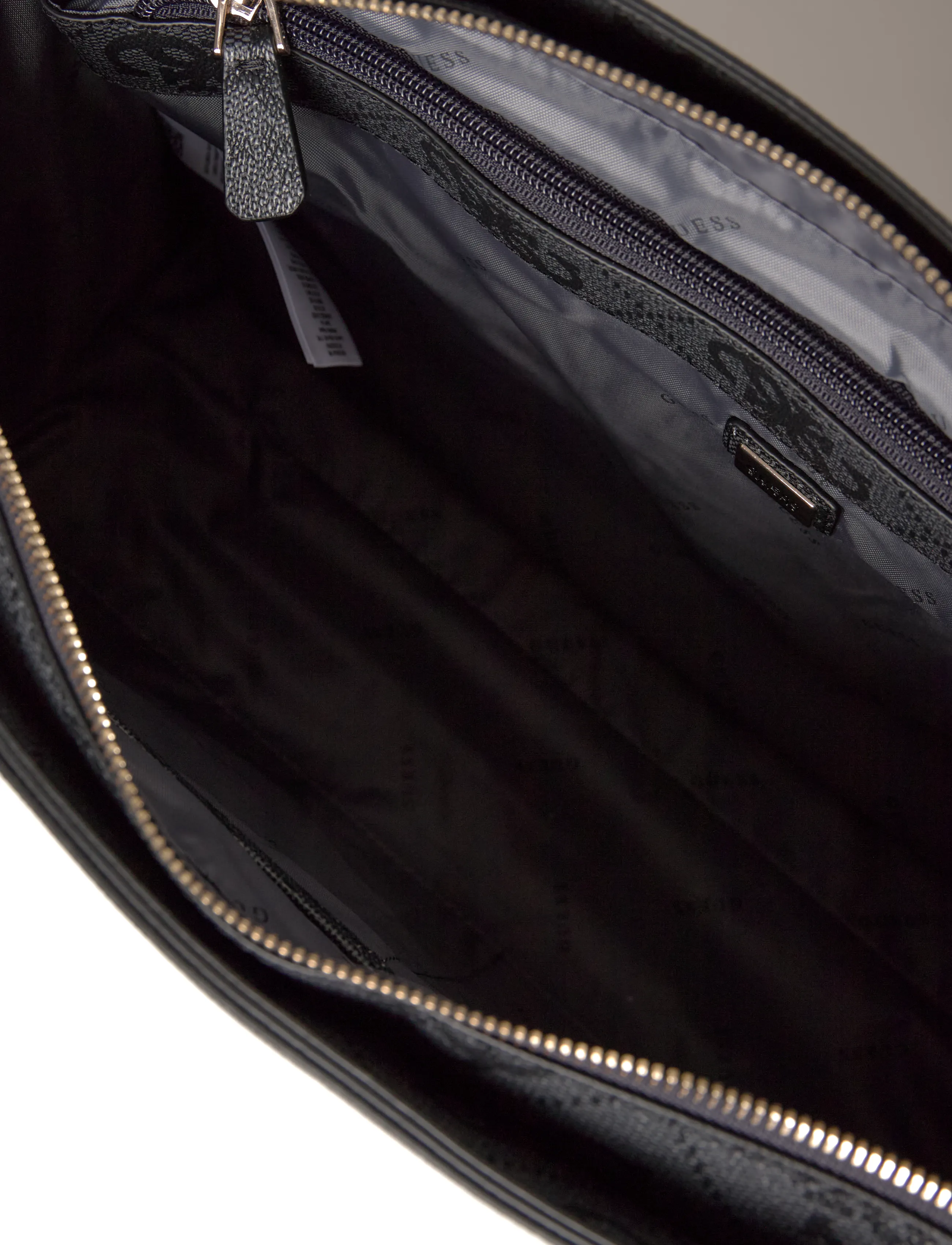 GUESS - KIERA TOTE - coal logo - 3