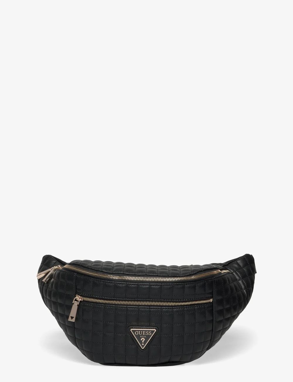 GUESS - NADIRA BELT BAG - bæltetasker - black - 0