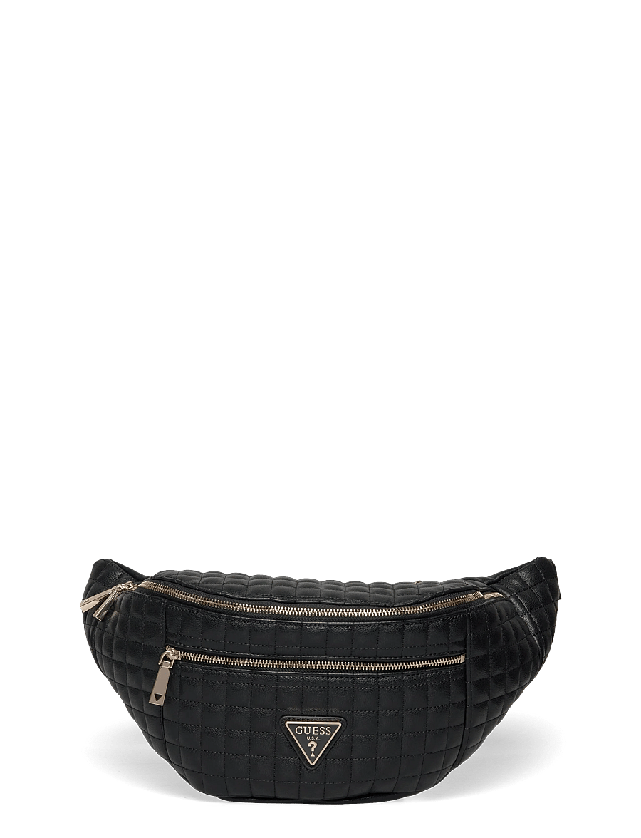 GUESS - NADIRA BELT BAG - sacs banane - black - 0