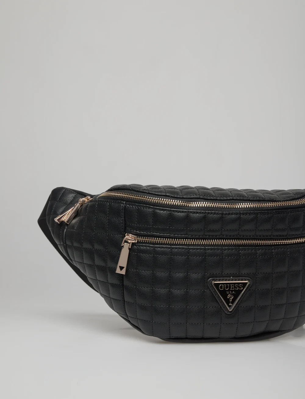 GUESS - NADIRA BELT BAG - bæltetasker - black - 3