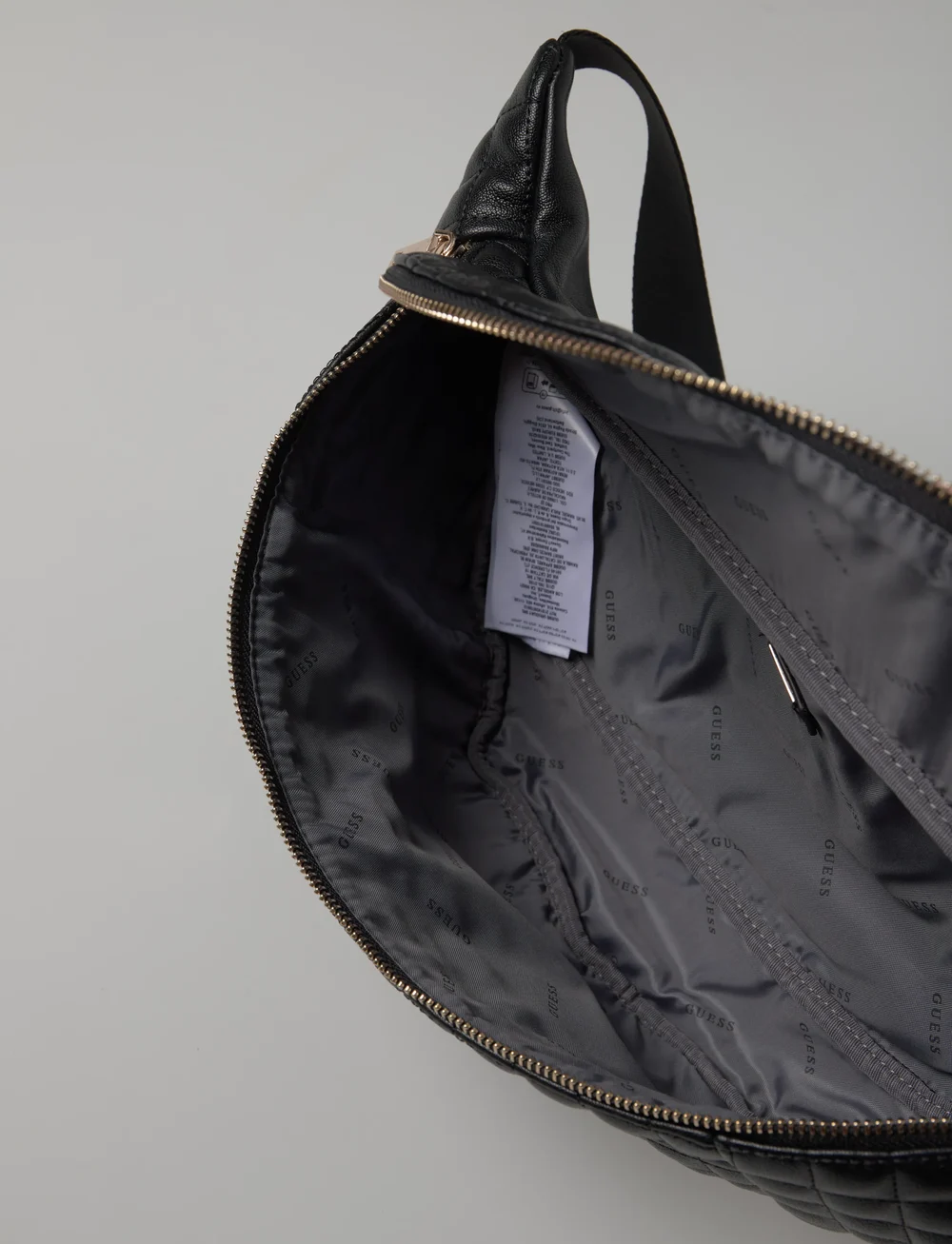 GUESS - NADIRA BELT BAG - bæltetasker - black - 4