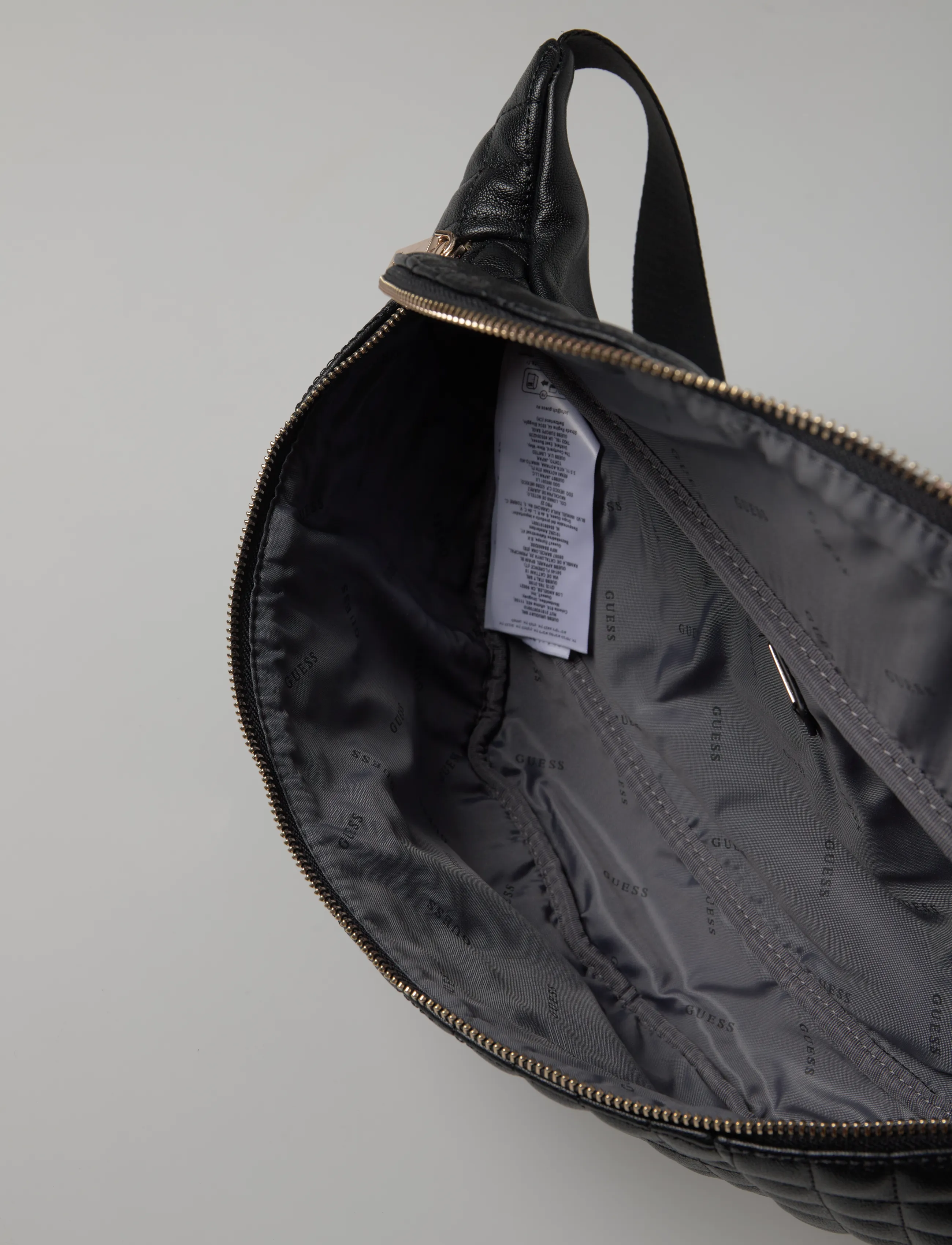 GUESS - NADIRA BELT BAG - sacs banane - black - 4