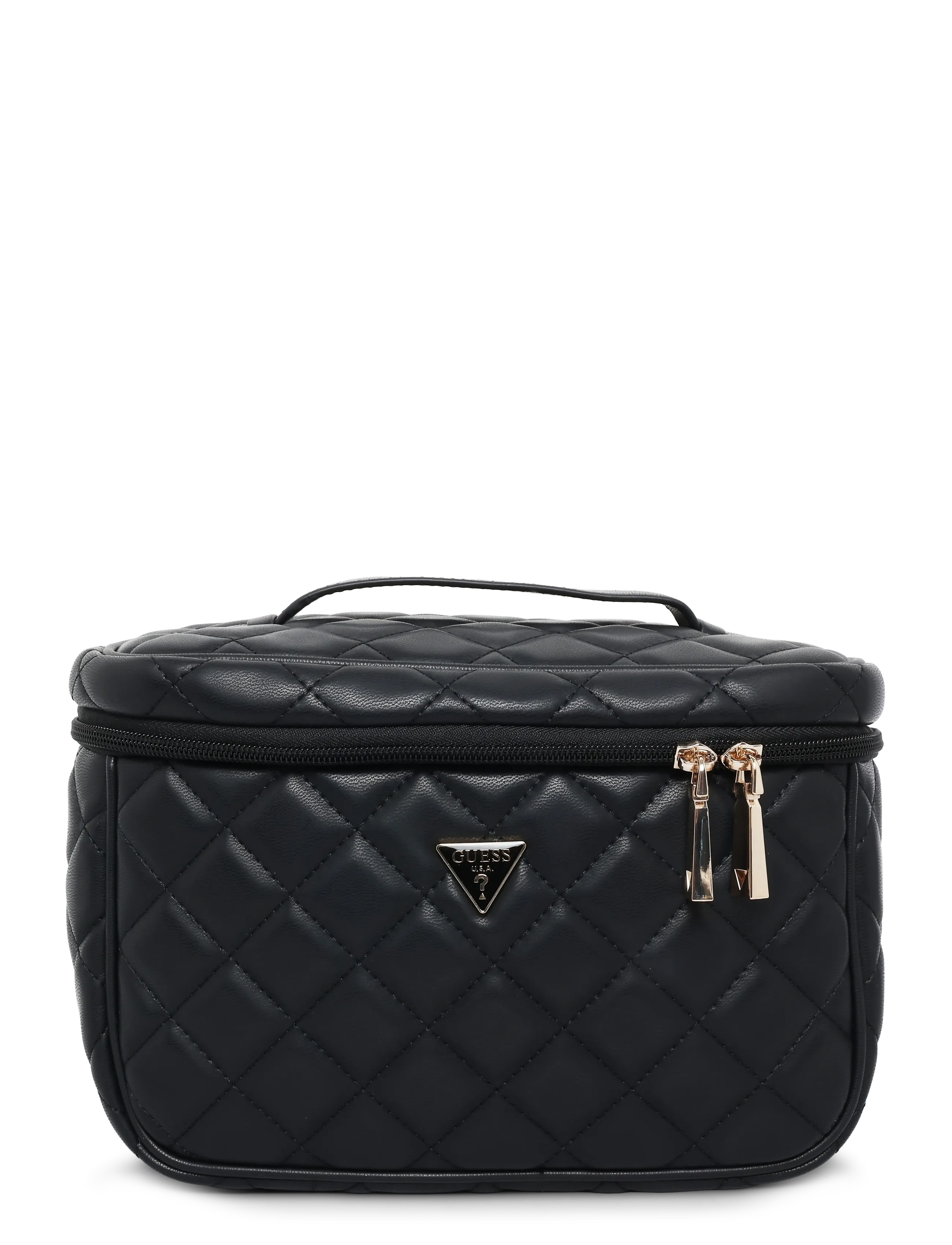 GUESS JULIET TOILETRY TRAIN CASE - Tasker - BLACK / black