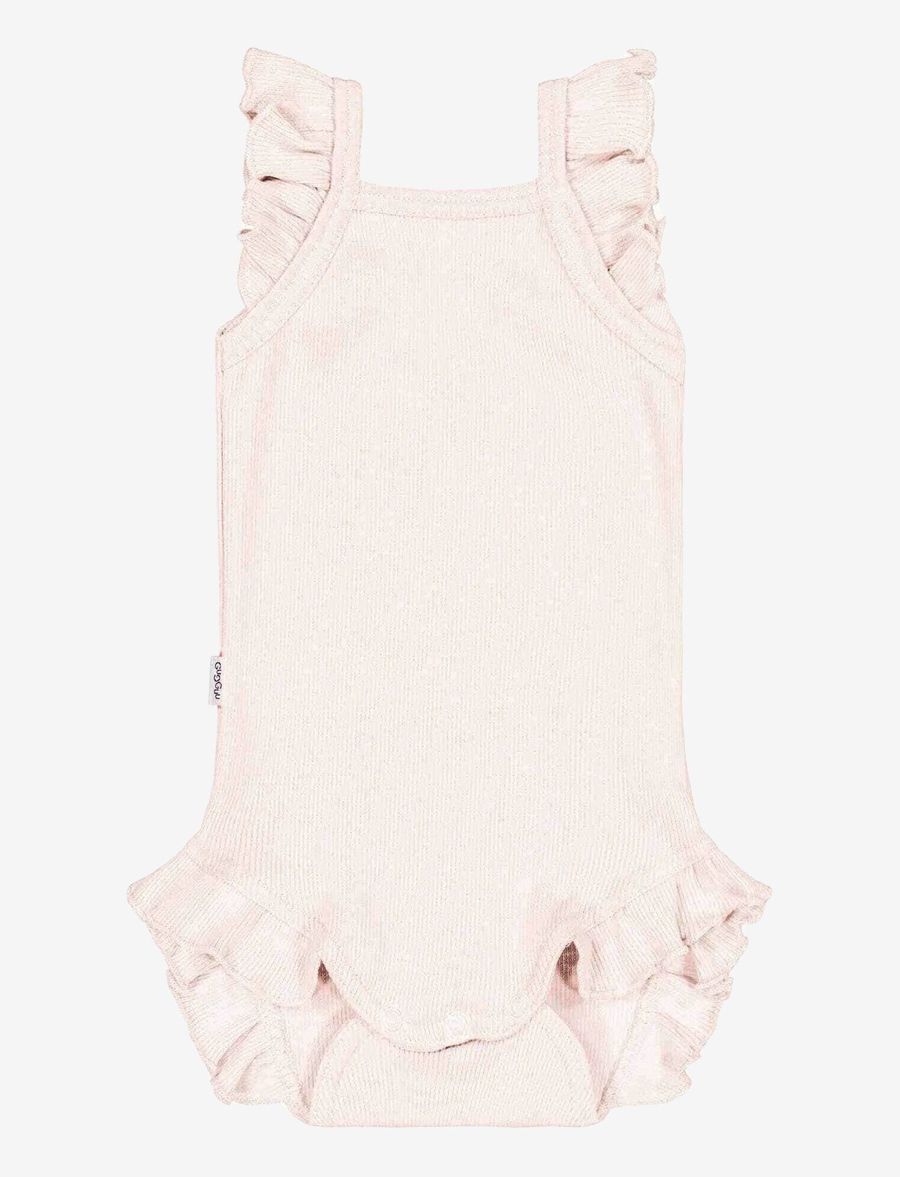 Gugguu - Baby Rib Romper - kurzärmelig - delicacy - 0