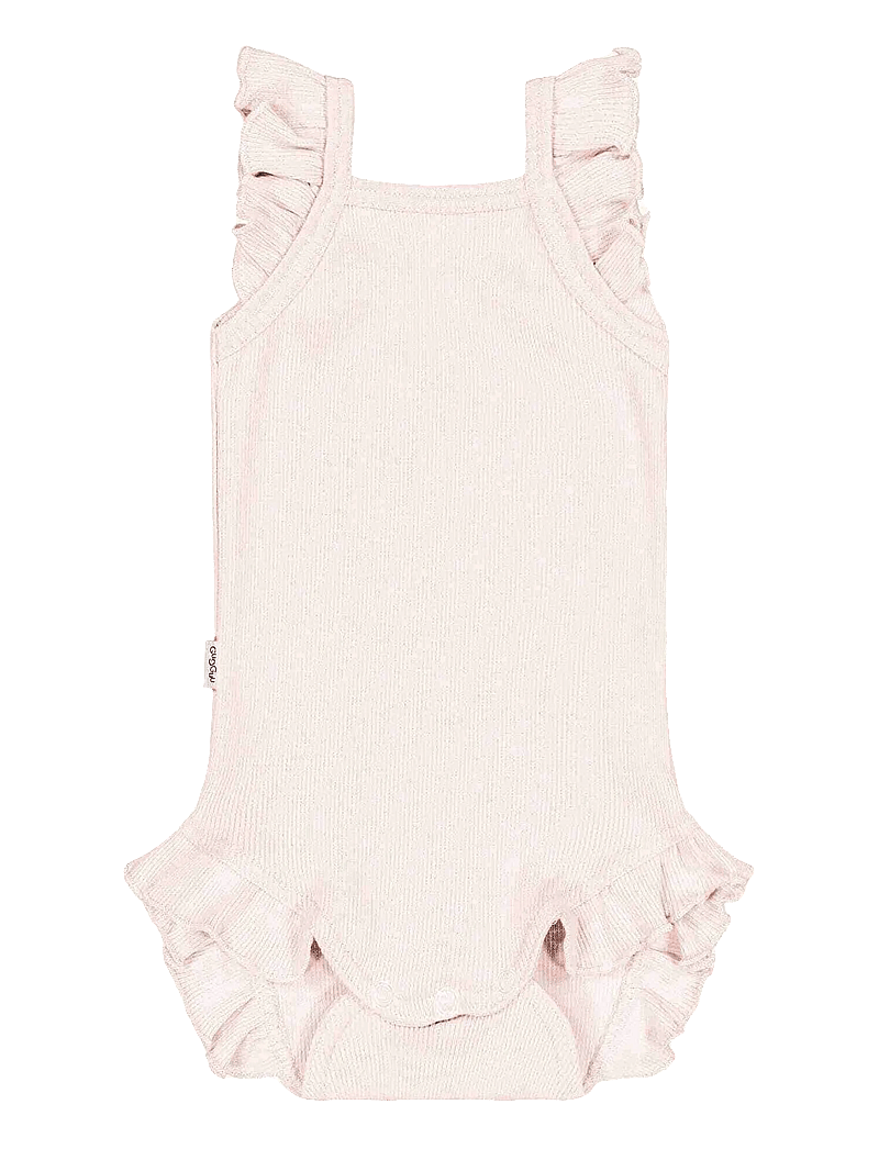 Gugguu - Baby Rib Romper - kurzärmelig - delicacy - 0