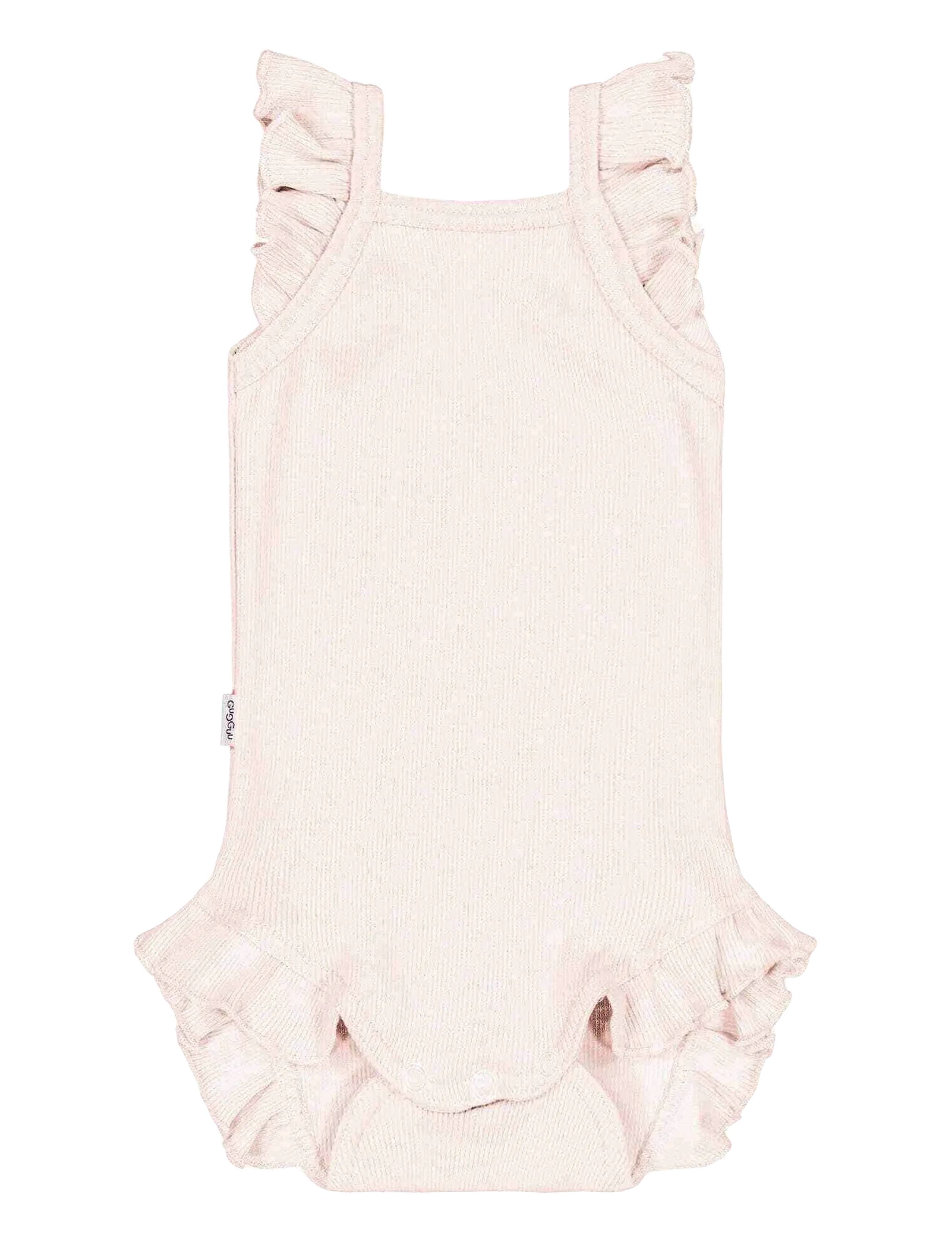 Gugguu Baby Rib Romper - Strampler - DELICACY / pink/rose