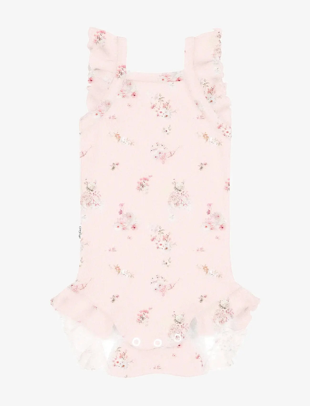 Gugguu - Baby Print Rib Romper - Ärmellose bodys - tinyjoy delicacy - 1