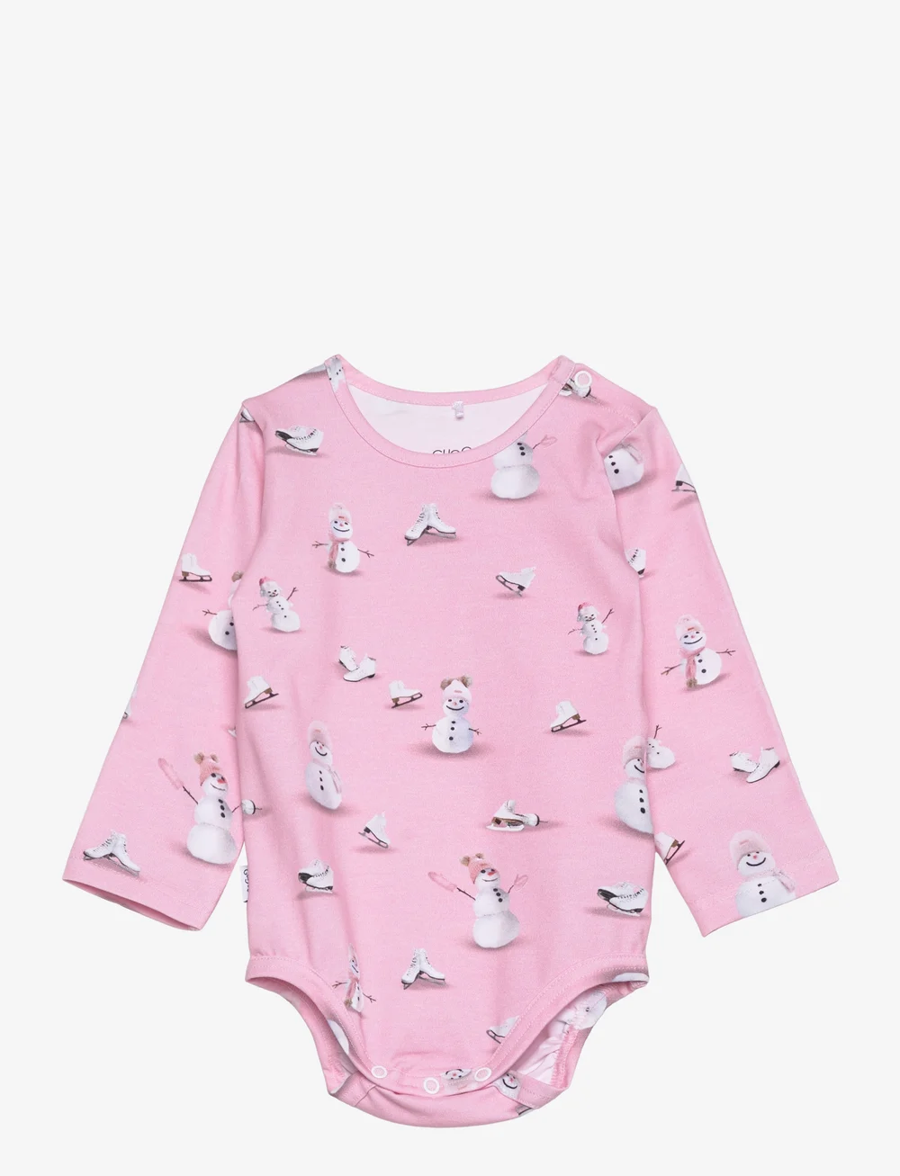 Gugguu - Baby Print Bodysuit - gemusterte langärmelige bodys - snowskates - 0
