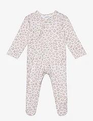 Gugguu - Baby Print Full Bodysuit - langermede heldresser - nudeleo - 0
