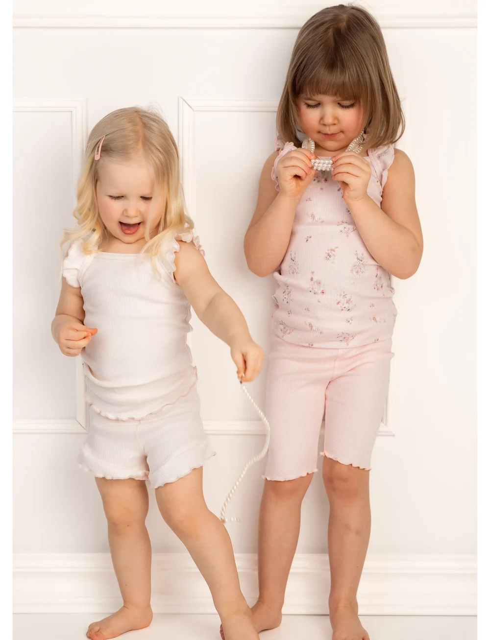 Gugguu - Classic Rib Biker Shorts - cykelshorts - delicacy - 2