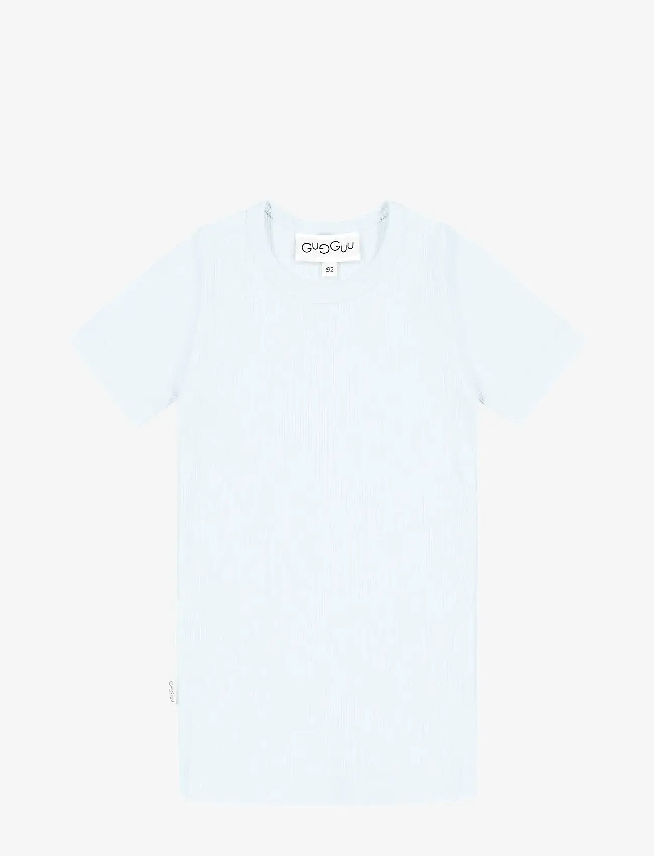 Gugguu - Classic Rib T-Shirt - short-sleeved t-shirts - soft blue - 1