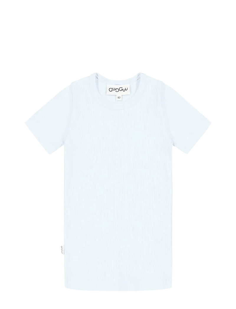 Gugguu - Classic Rib T-Shirt - korte mouwen - soft blue - 1