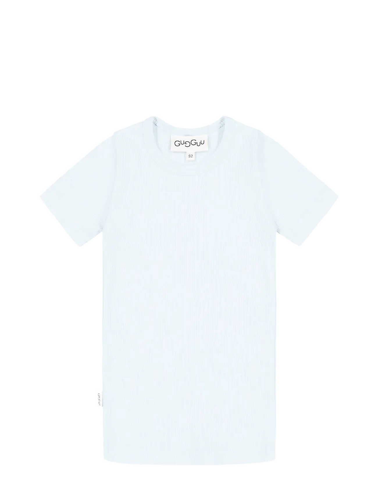 Gugguu - Classic Rib T-Shirt - soft blue - 1