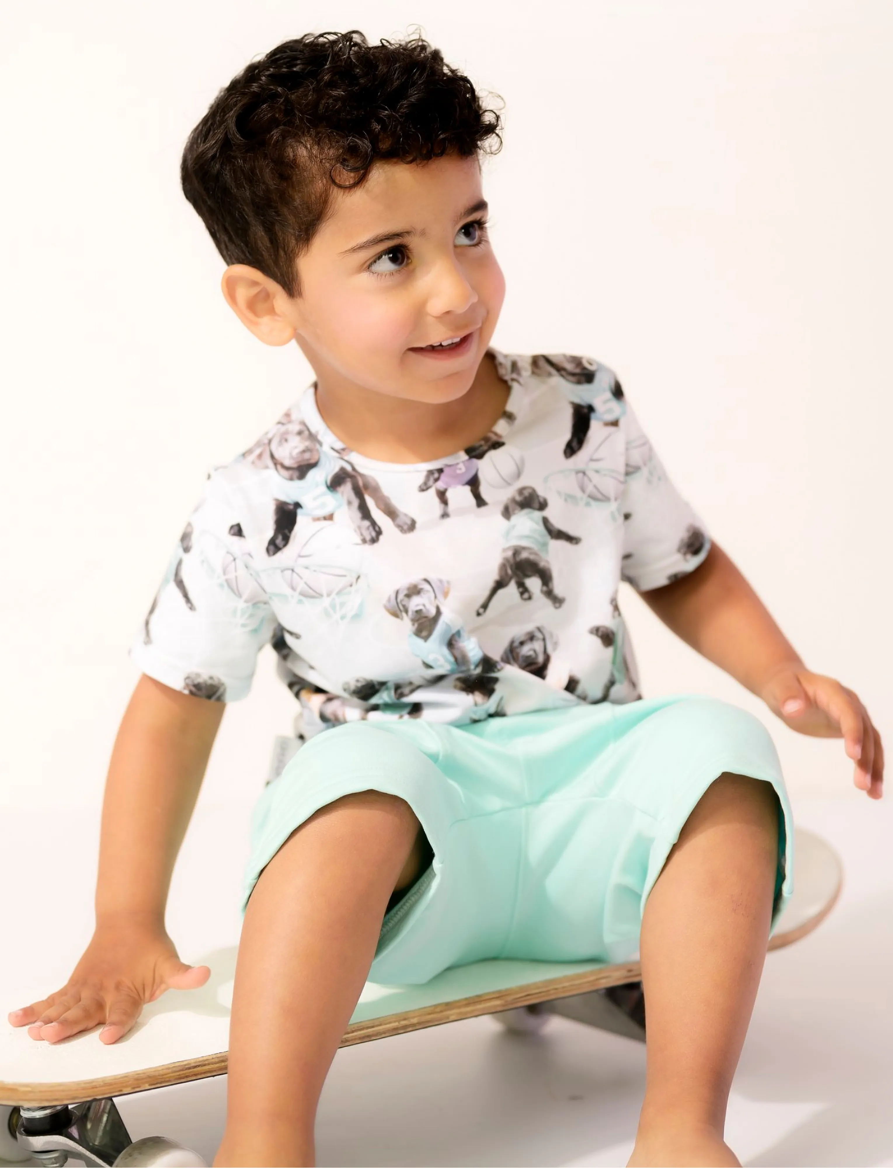 Gugguu Classic Baggy Shorts, 98, Blue, Underdele > Shorts, Børn
