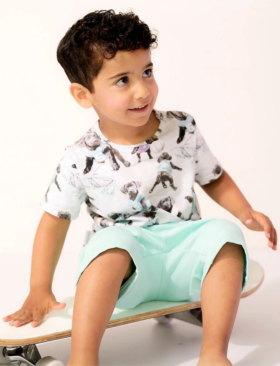 Gugguu - Classic Baggy Shorts - mjukisshorts - blue water - 0
